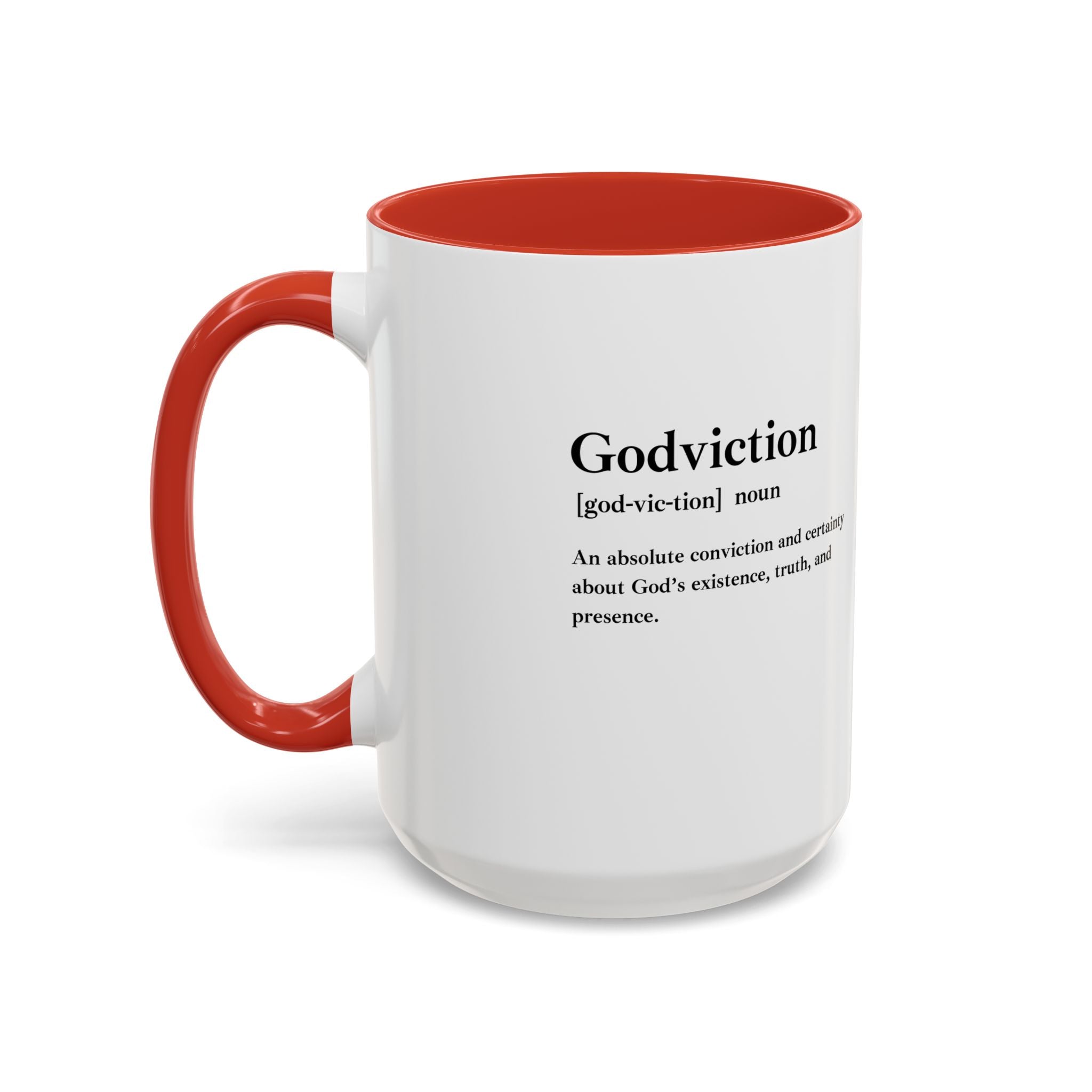 Godviction Accent Coffee Mug (11, 15oz)