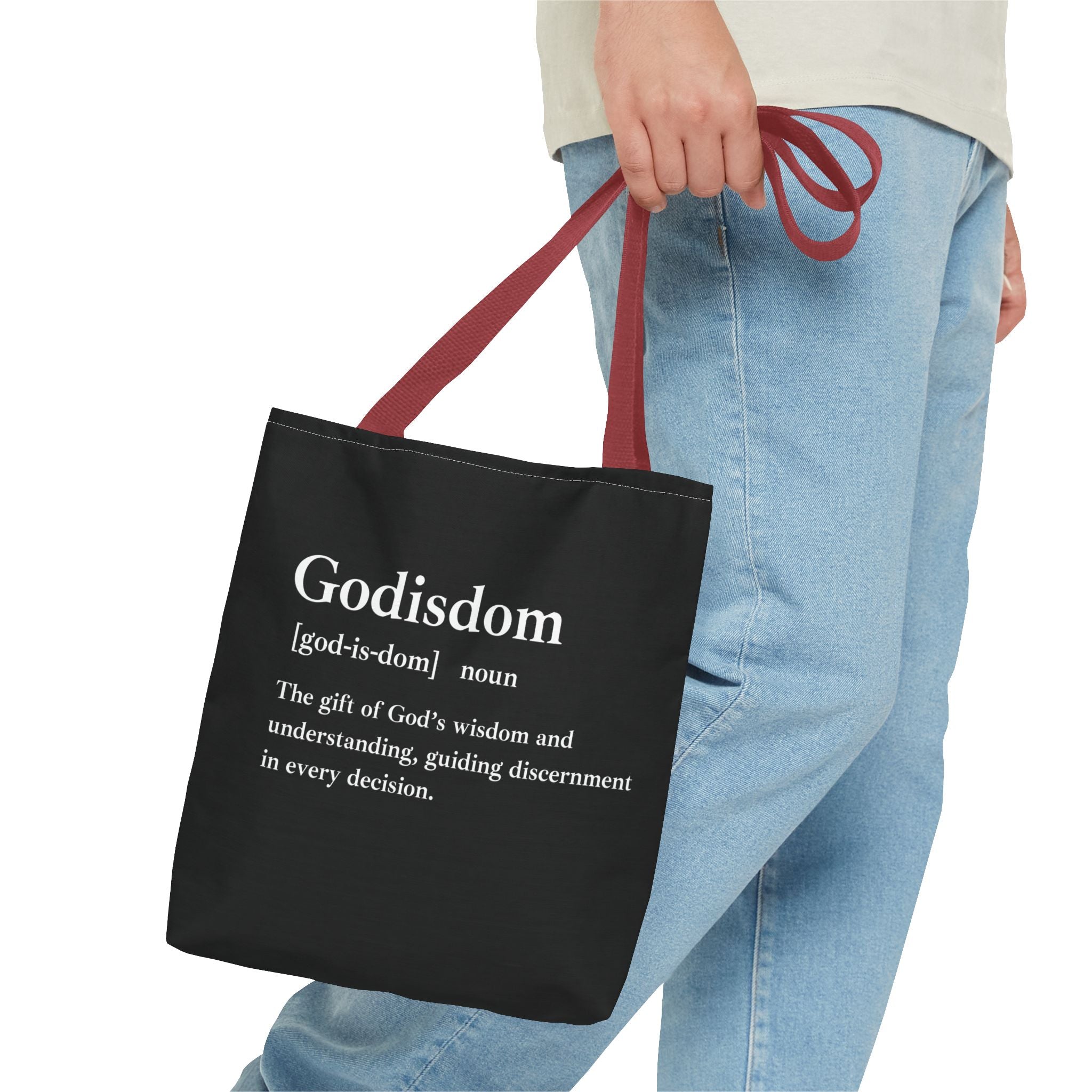 Godisdom Tote Bag - Custom Printed Stylish and Functional Tote