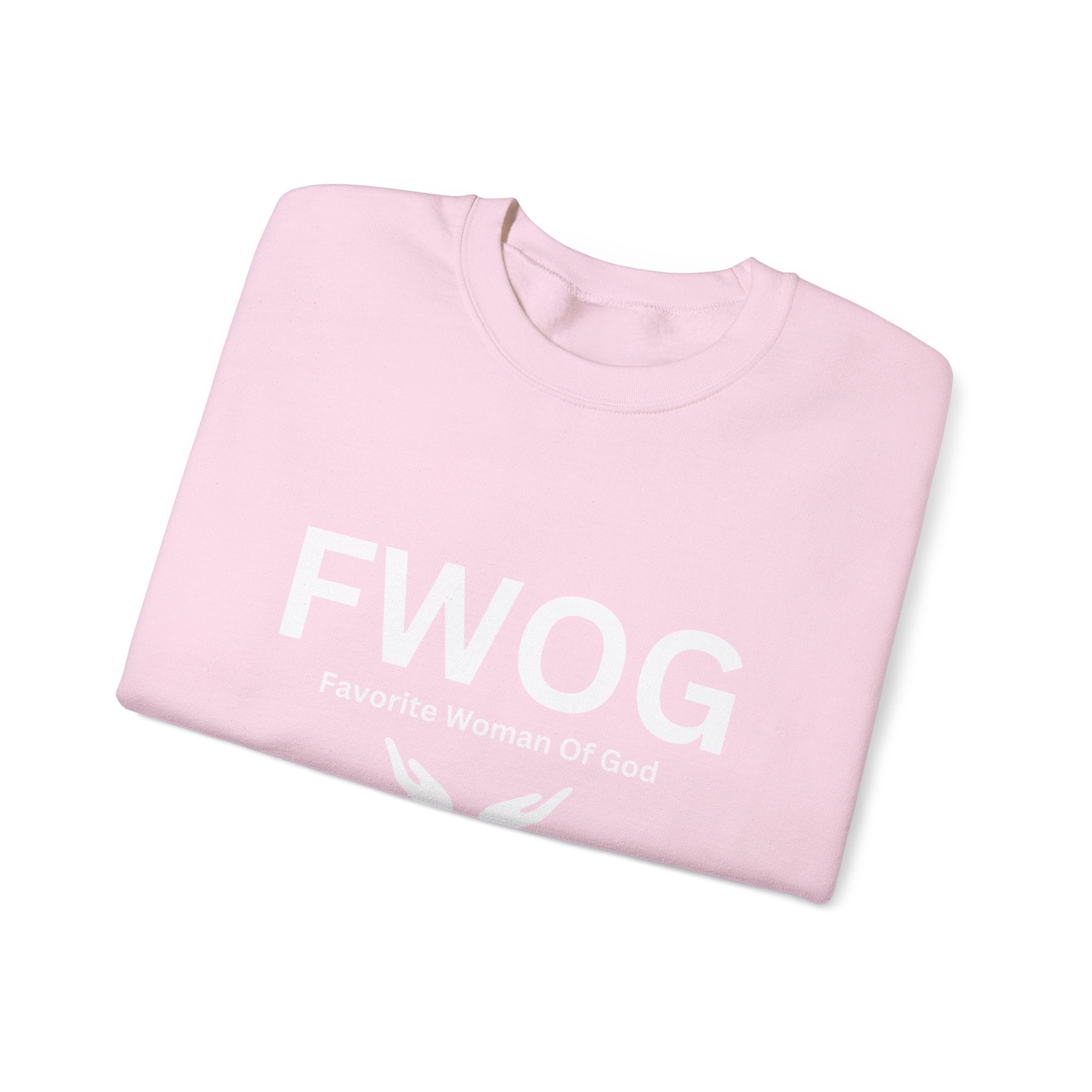 Favorite Woman of God (FWOG) Sweatshirt – Unisex Heavy Blend™ Crewneck