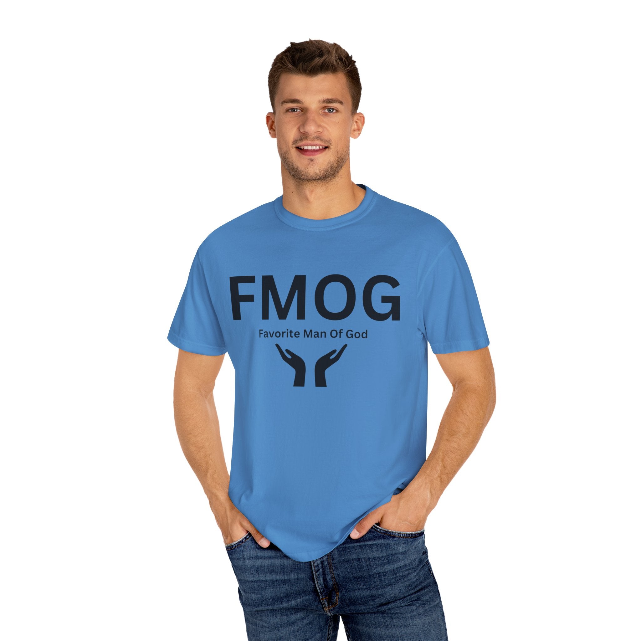 Favorite Man of God (FMOG) T-Shirt – Comfort Colors 1717 Garment-Dyed Tee