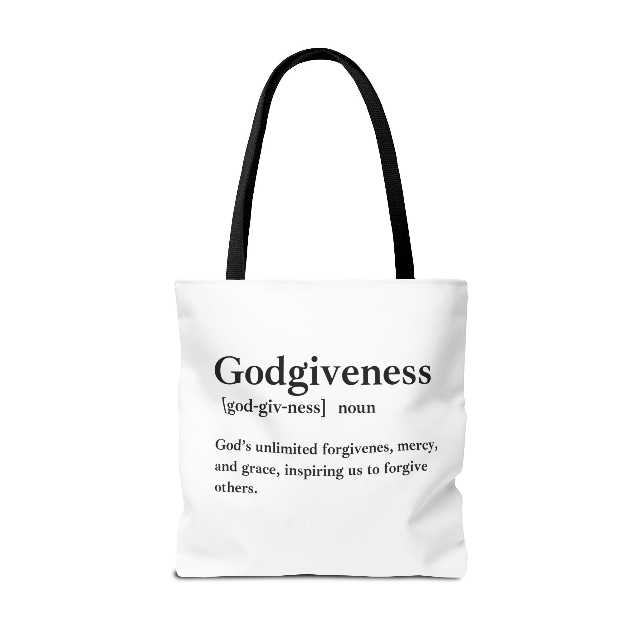 Godgiveness Tote Bag - Custom Printed Stylish and Functional Tote