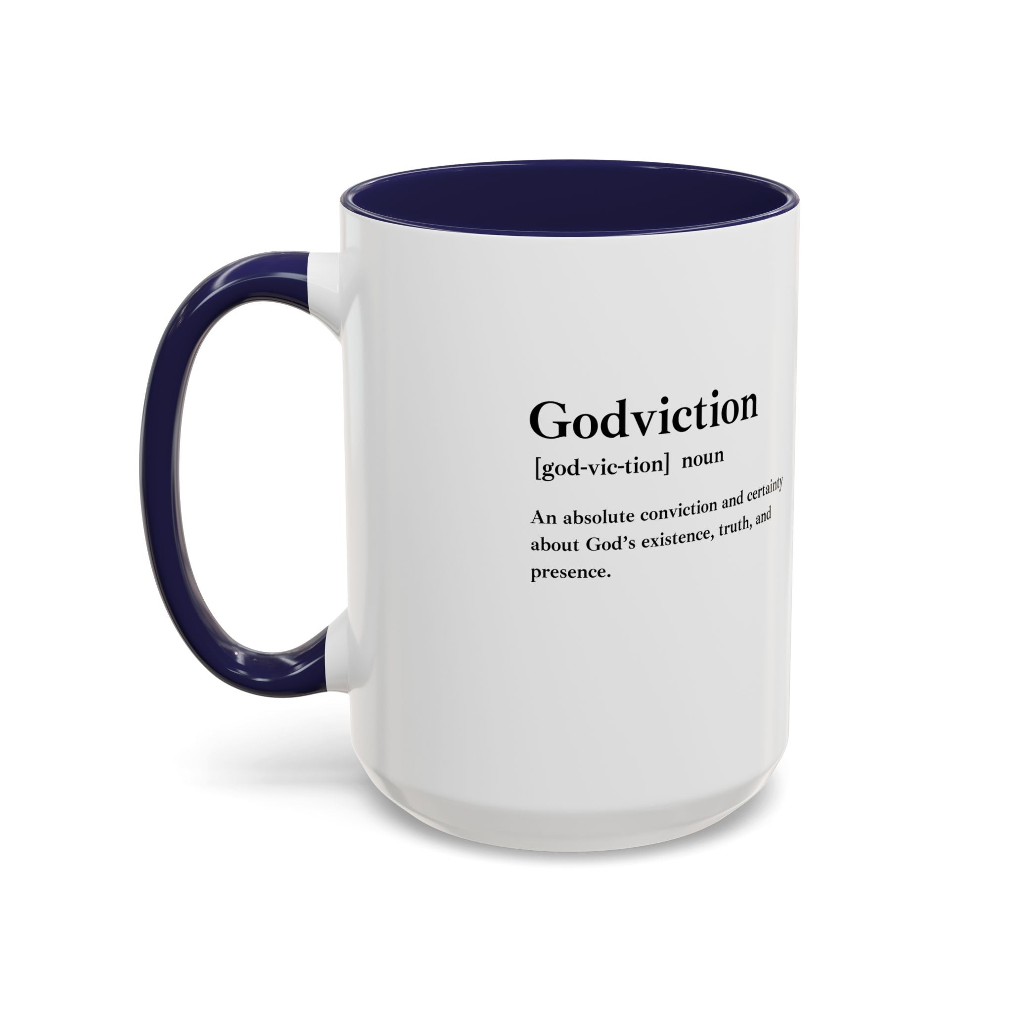 Godviction Accent Coffee Mug (11, 15oz)