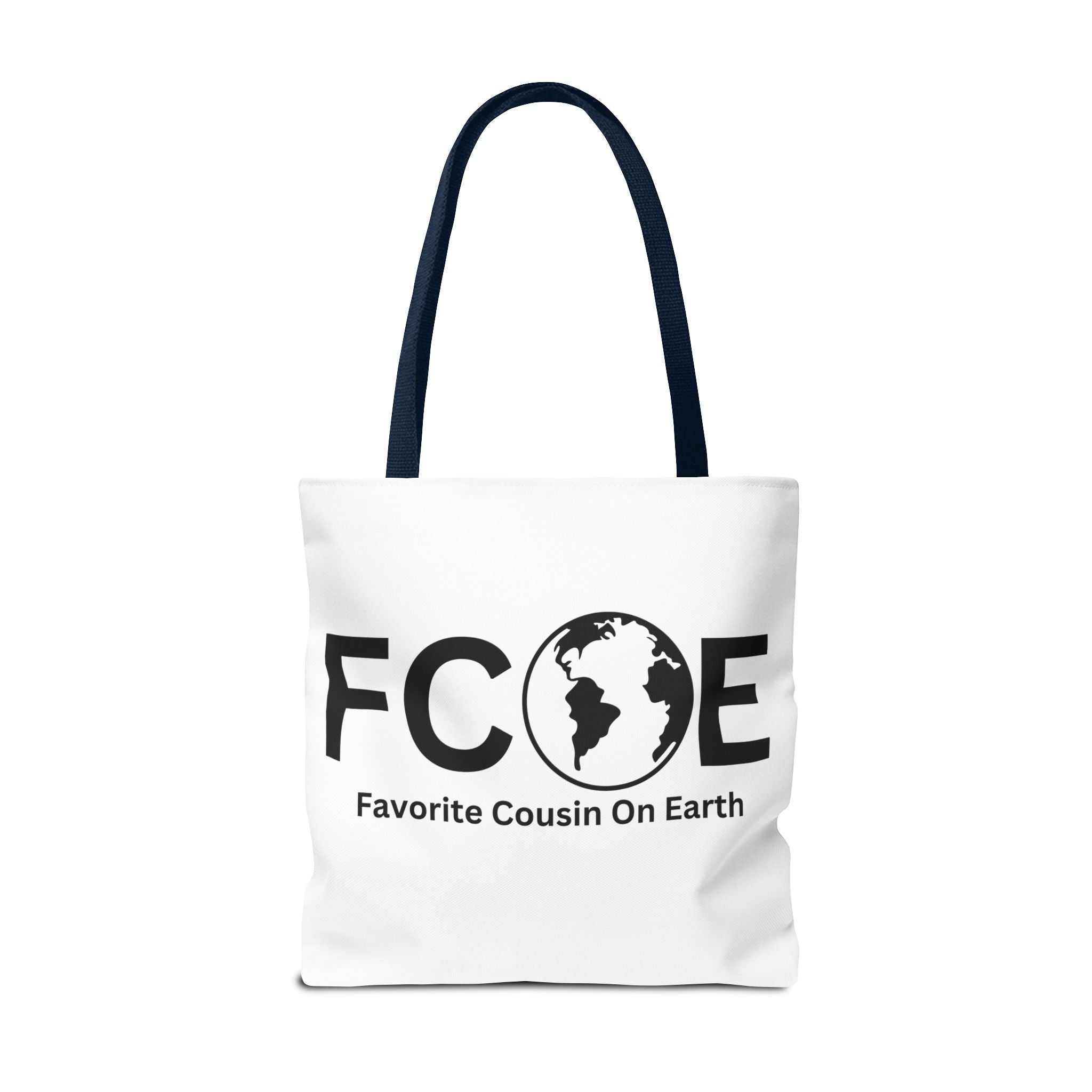 Favorite Cousin On Earth (FCOE) Tote Bag - Custom Printed Stylish and Functional Tote
