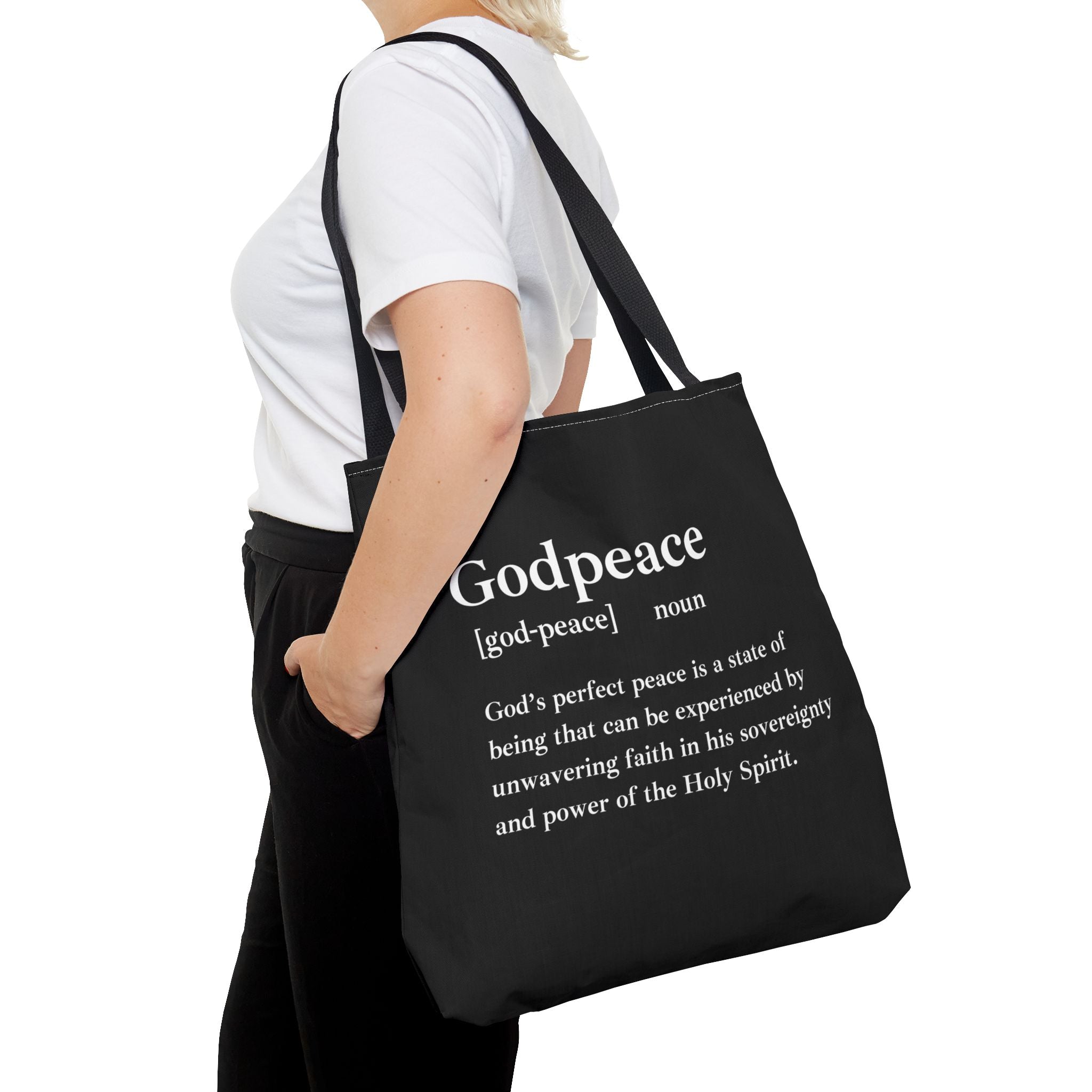 Godpeace Tote Bag - Custom Printed Stylish and Functional Tote