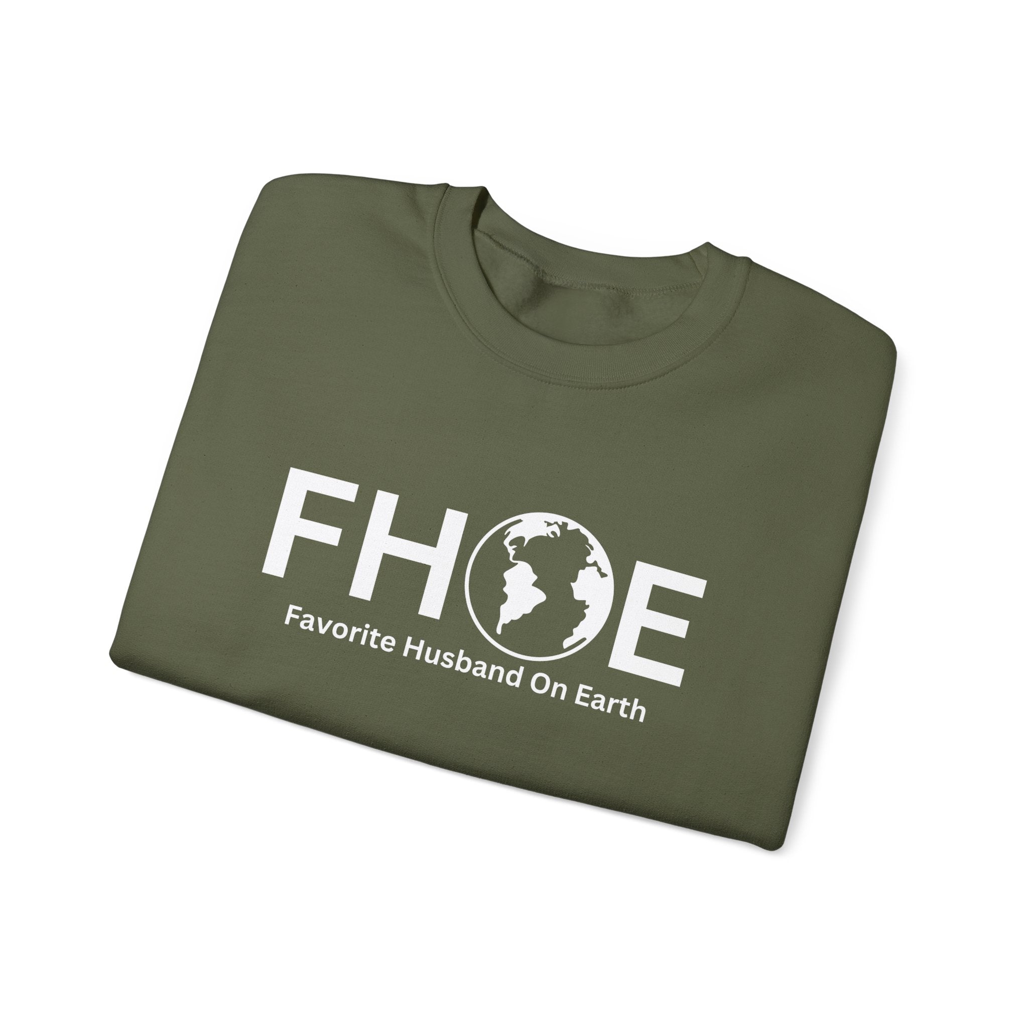 Favorite Husband on Earth (FHOE) Sweatshirt – Unisex Heavy Blend™ Crewneck