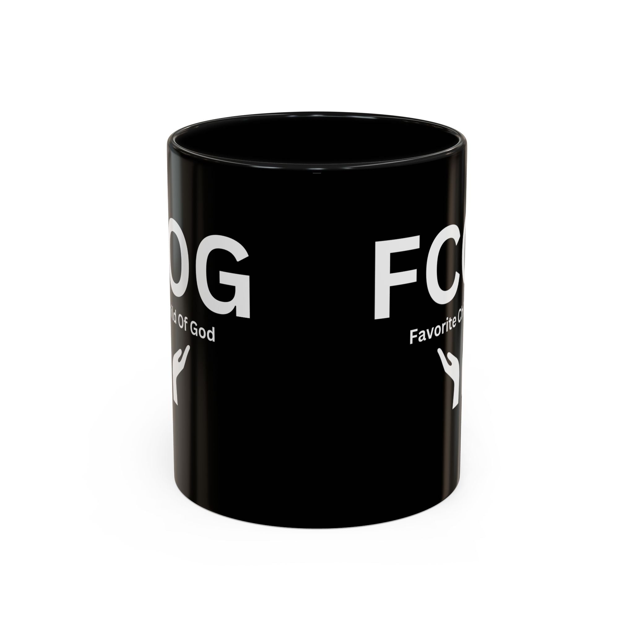 Favorite Child of God (FCOG) Accent Coffee Mug (11, 15oz)