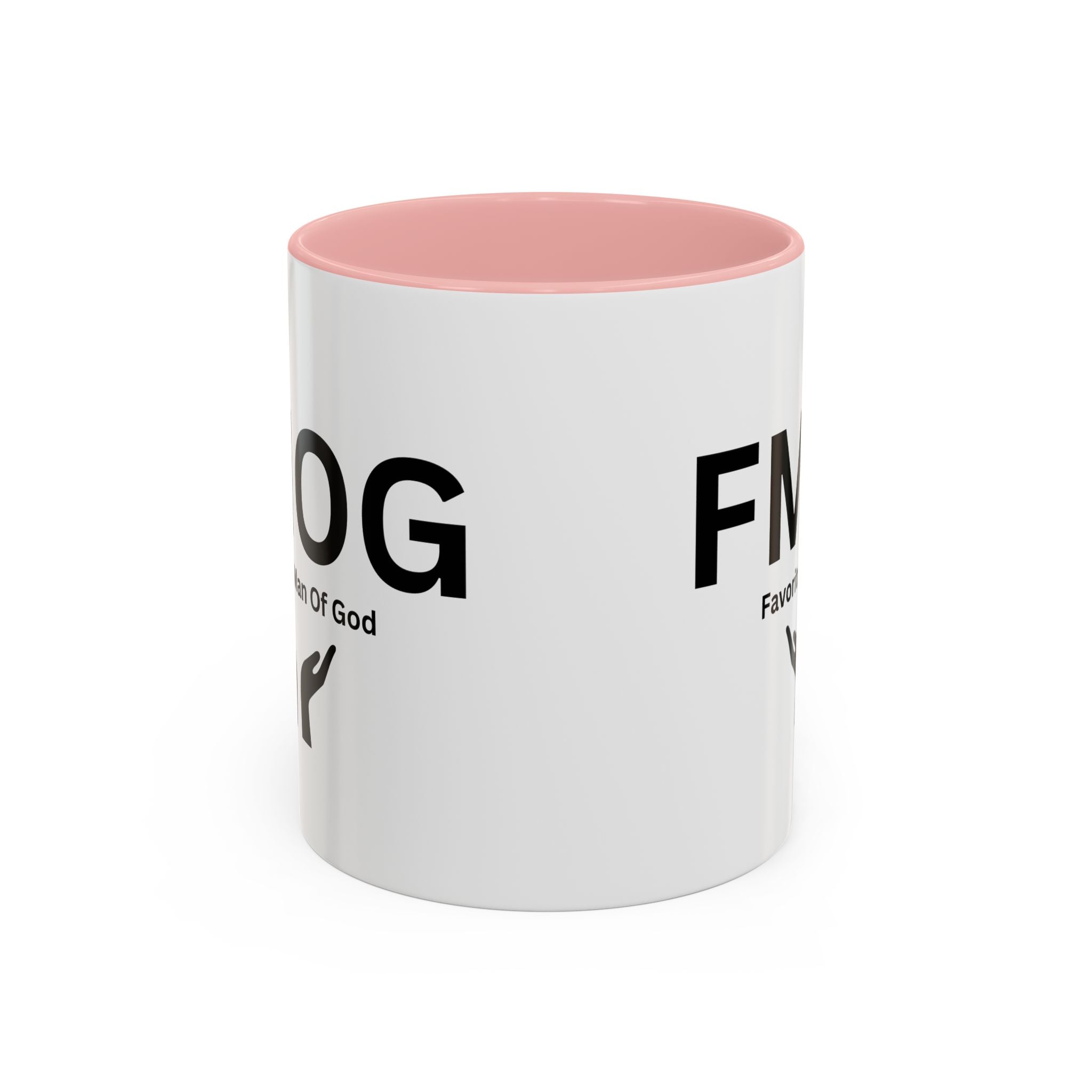 Favorite Man of God (FMOG) Accent Coffee Mug (11oz, 15oz)