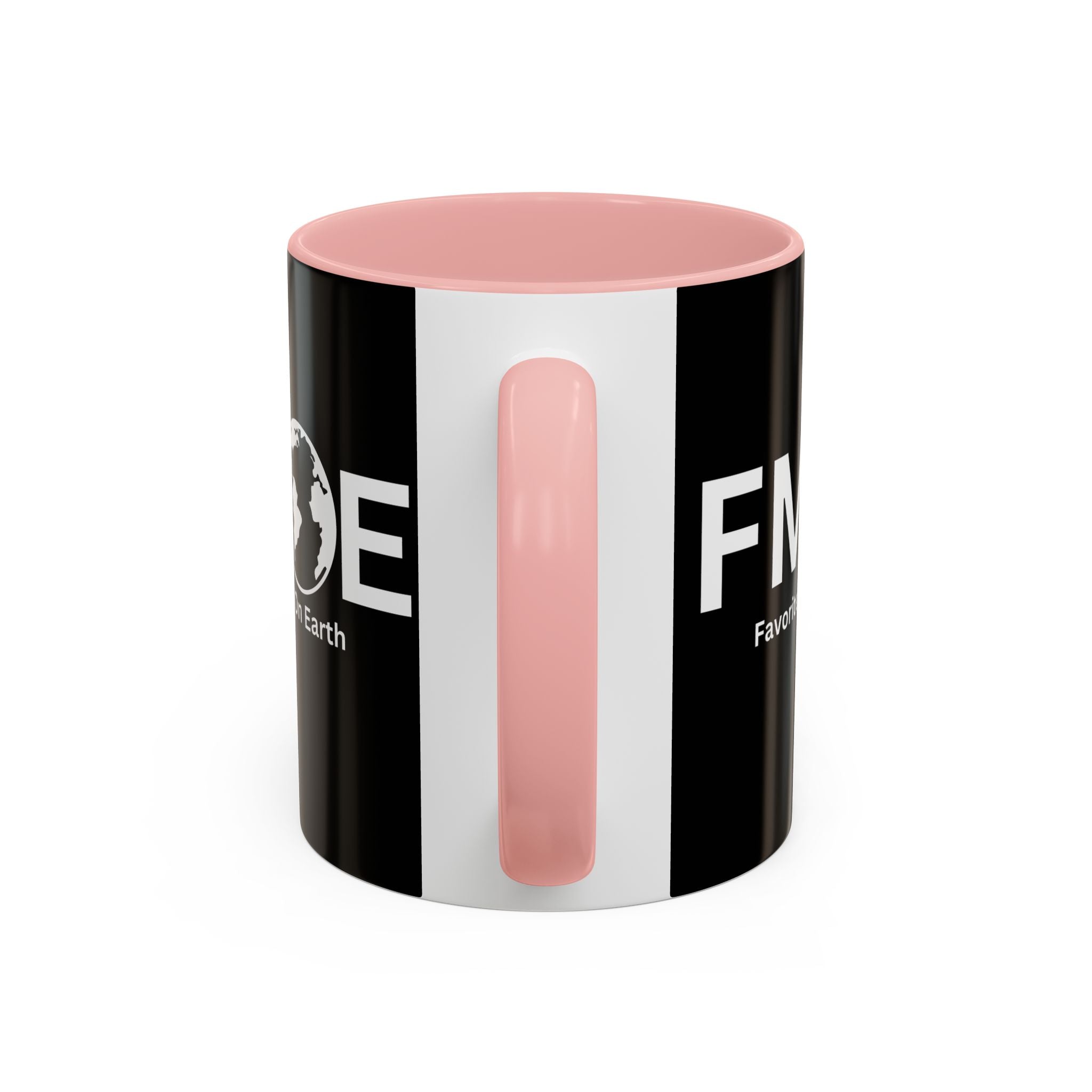 Favorite Mom On Earth (FMOE) Accent Coffee Mug (11oz, 15oz)