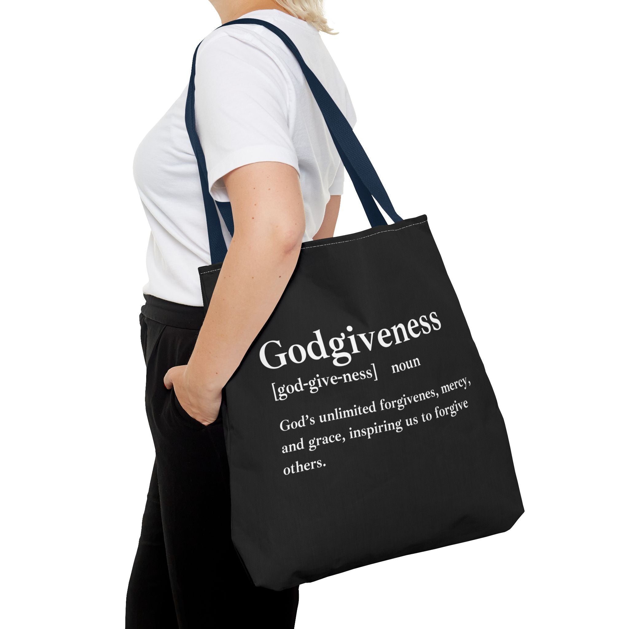 Godgiveness Tote Bag - Custom Printed Stylish and Functional Tote