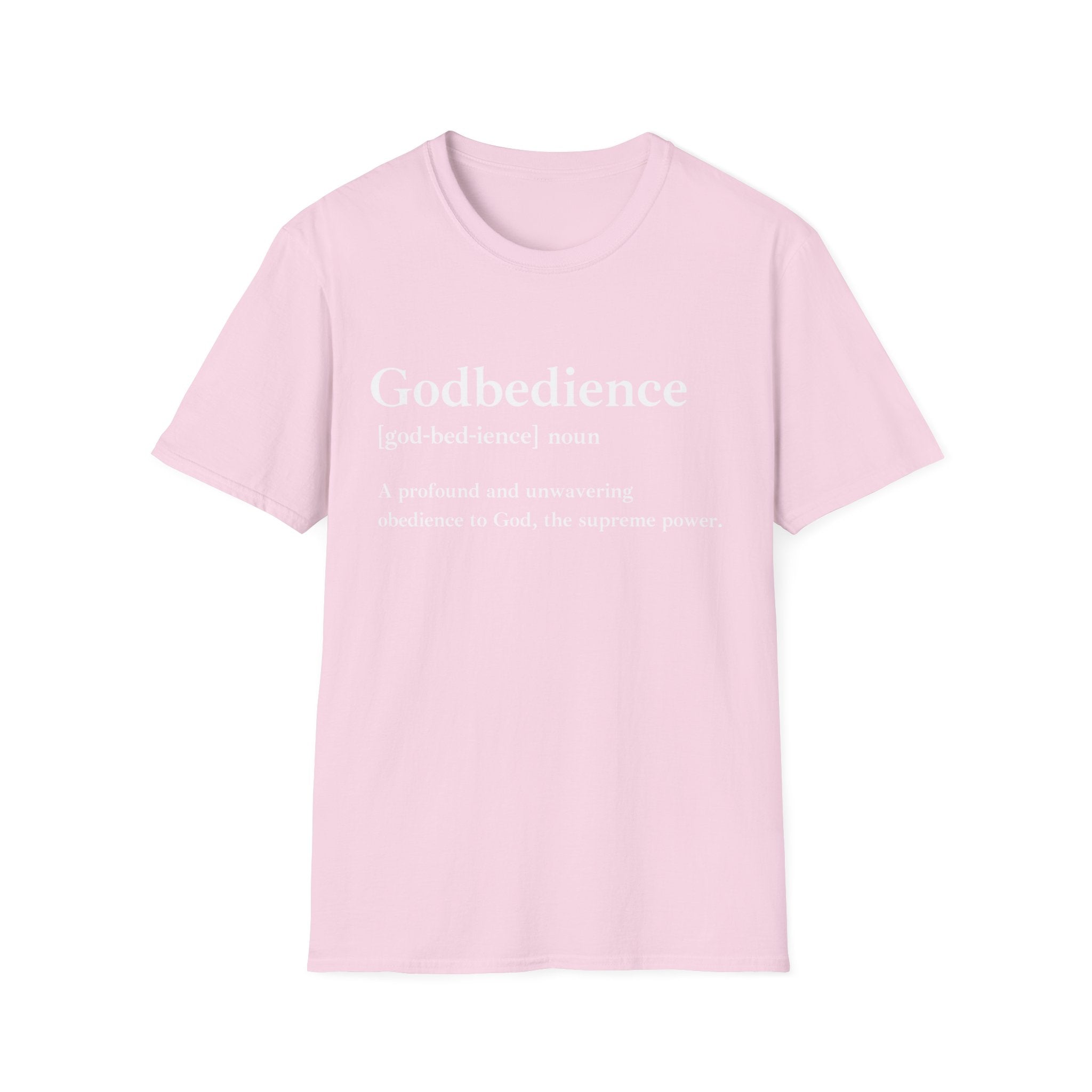Godbedience Unisex Softstyle T-Shirt