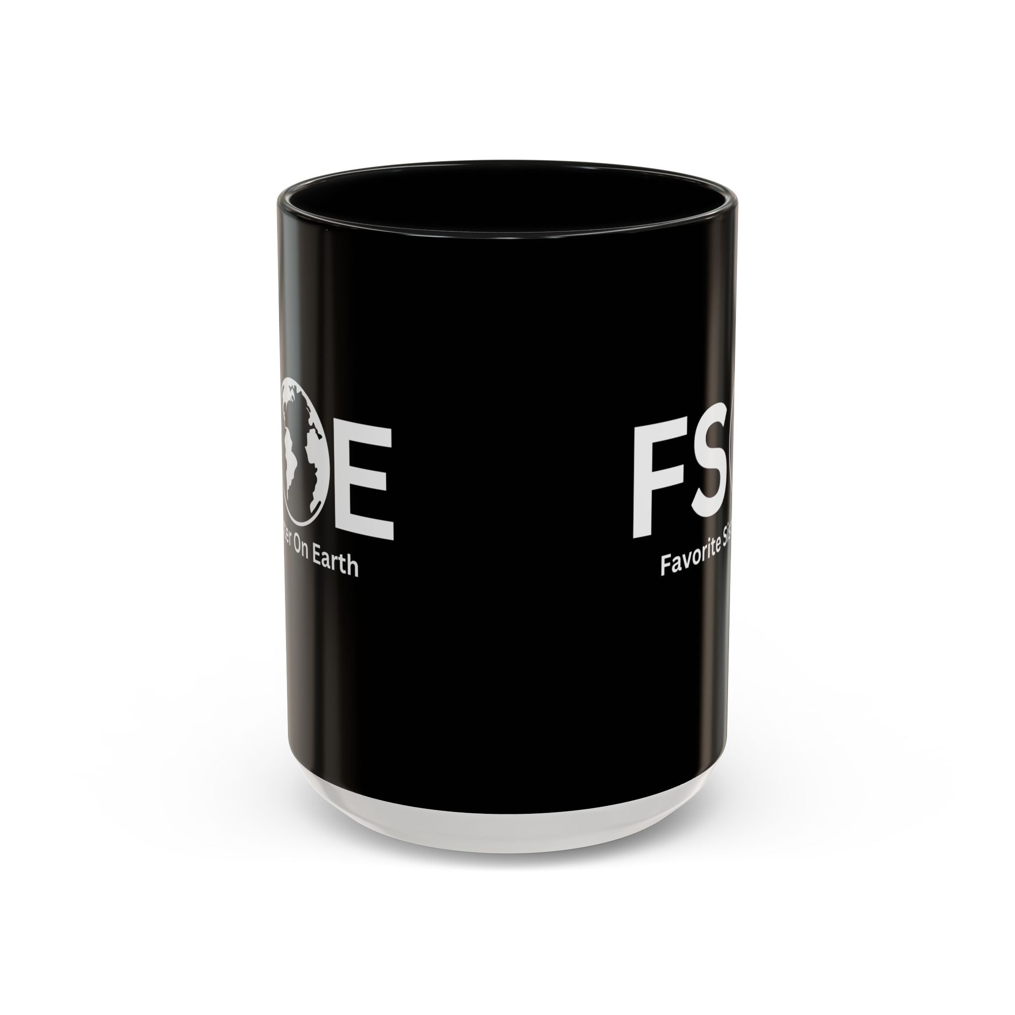 Favorite Sister On Earth (FSOE) Accent Coffee Mug (11oz, 15oz)