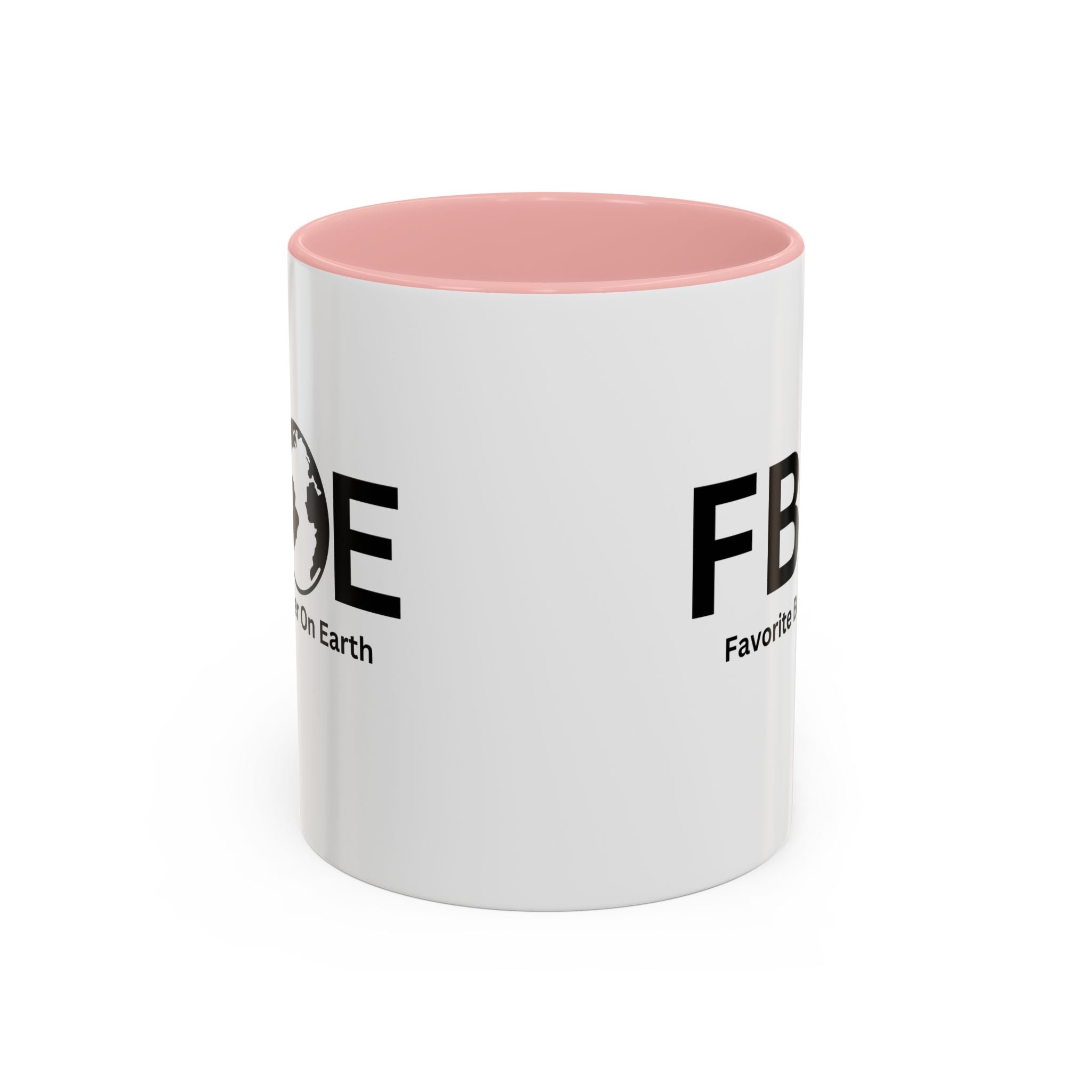 Favorite Brother On Earth (FBOE) Accent Coffee Mug (11oz, 15oz)