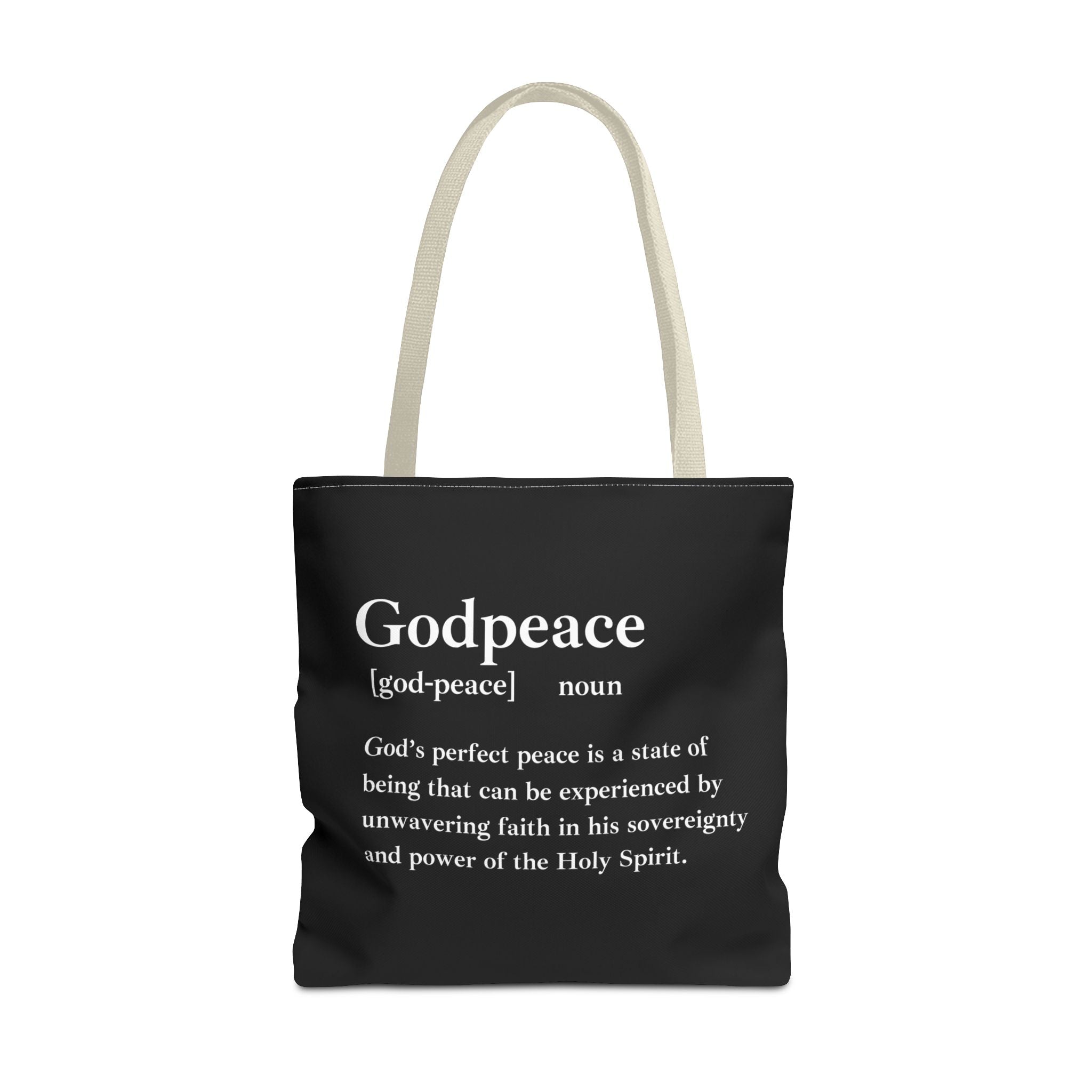 Godpeace Tote Bag - Custom Printed Stylish and Functional Tote