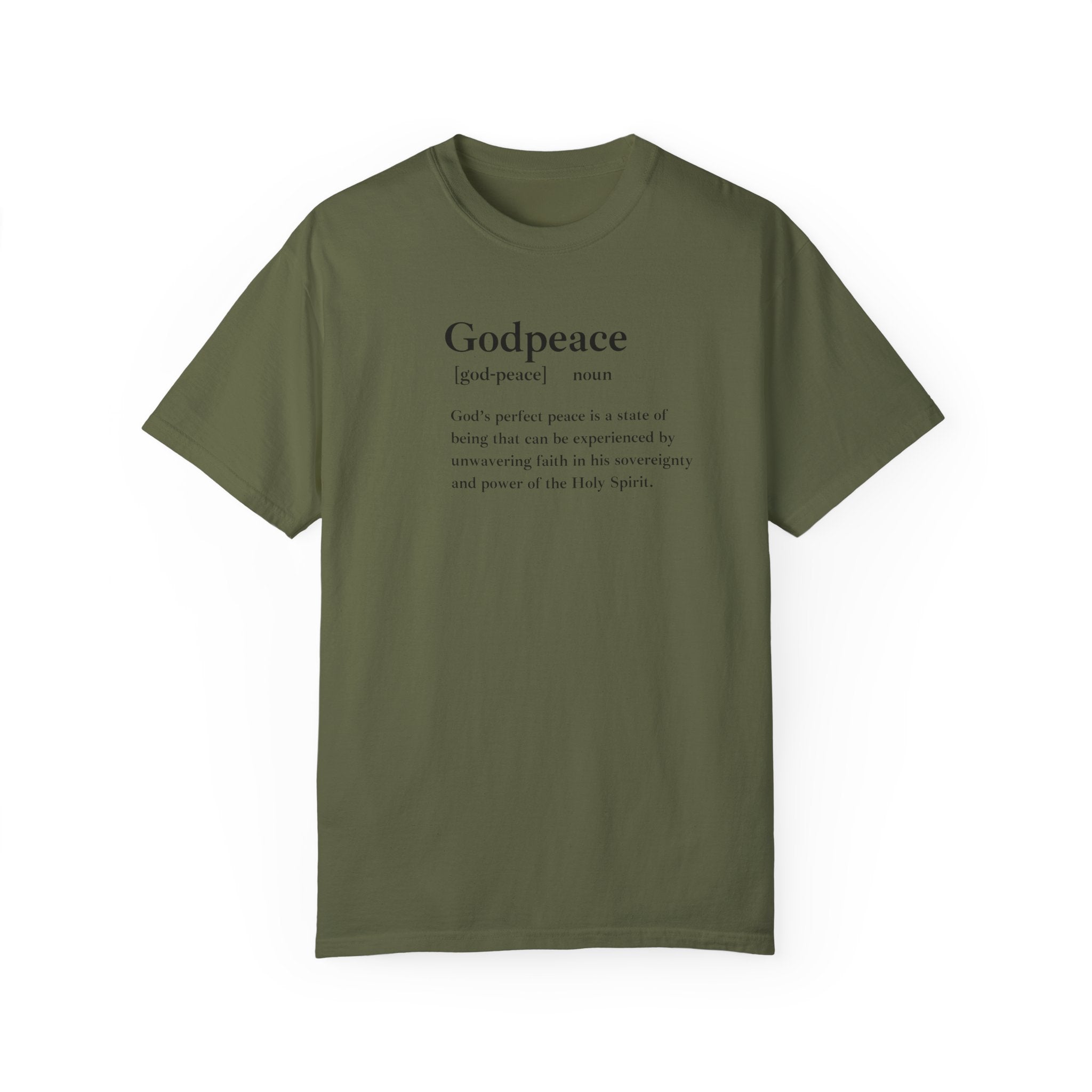 Godpeace T-Shirt – Comfort Colors 1717 Garment-Dyed Tee