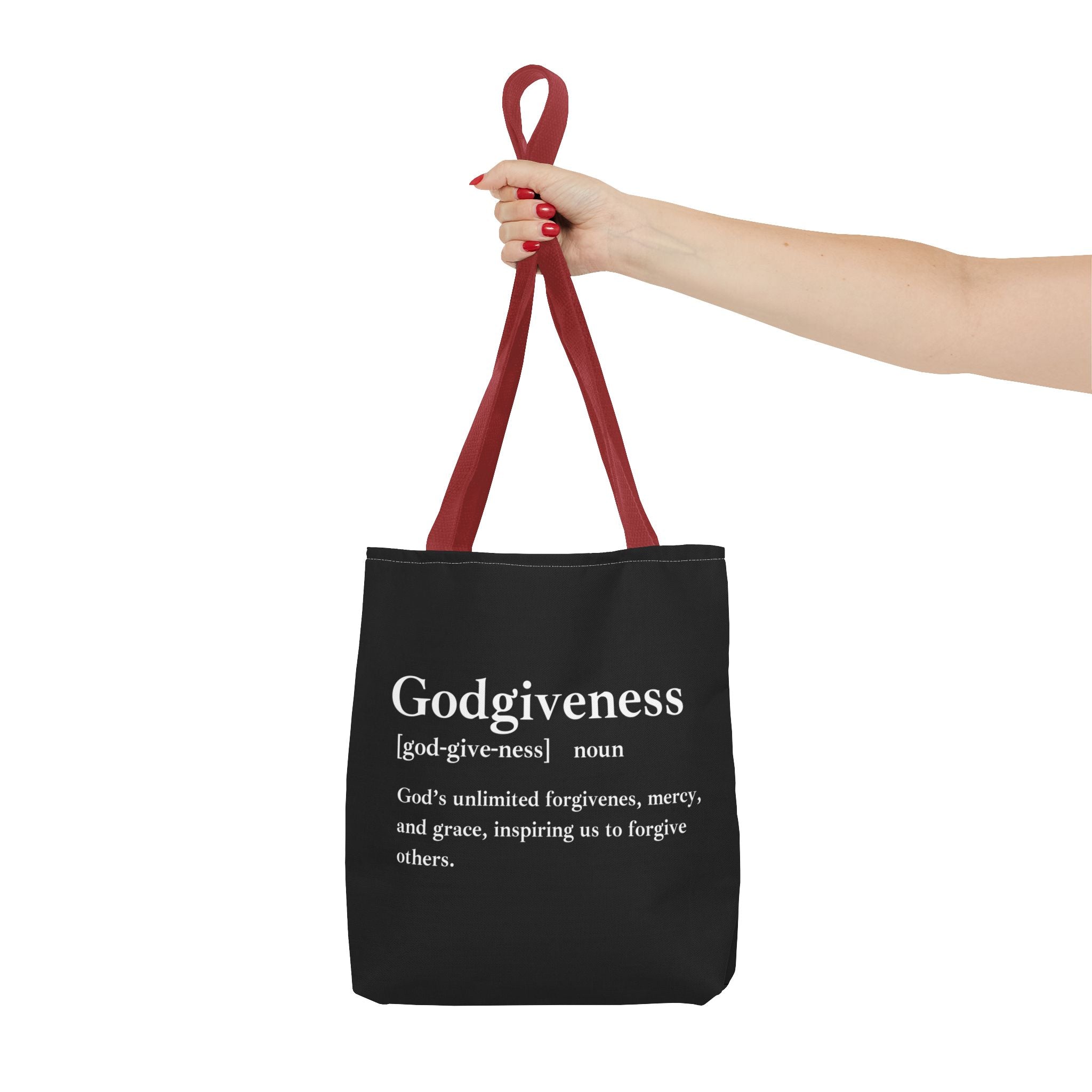 Godgiveness Tote Bag - Custom Printed Stylish and Functional Tote