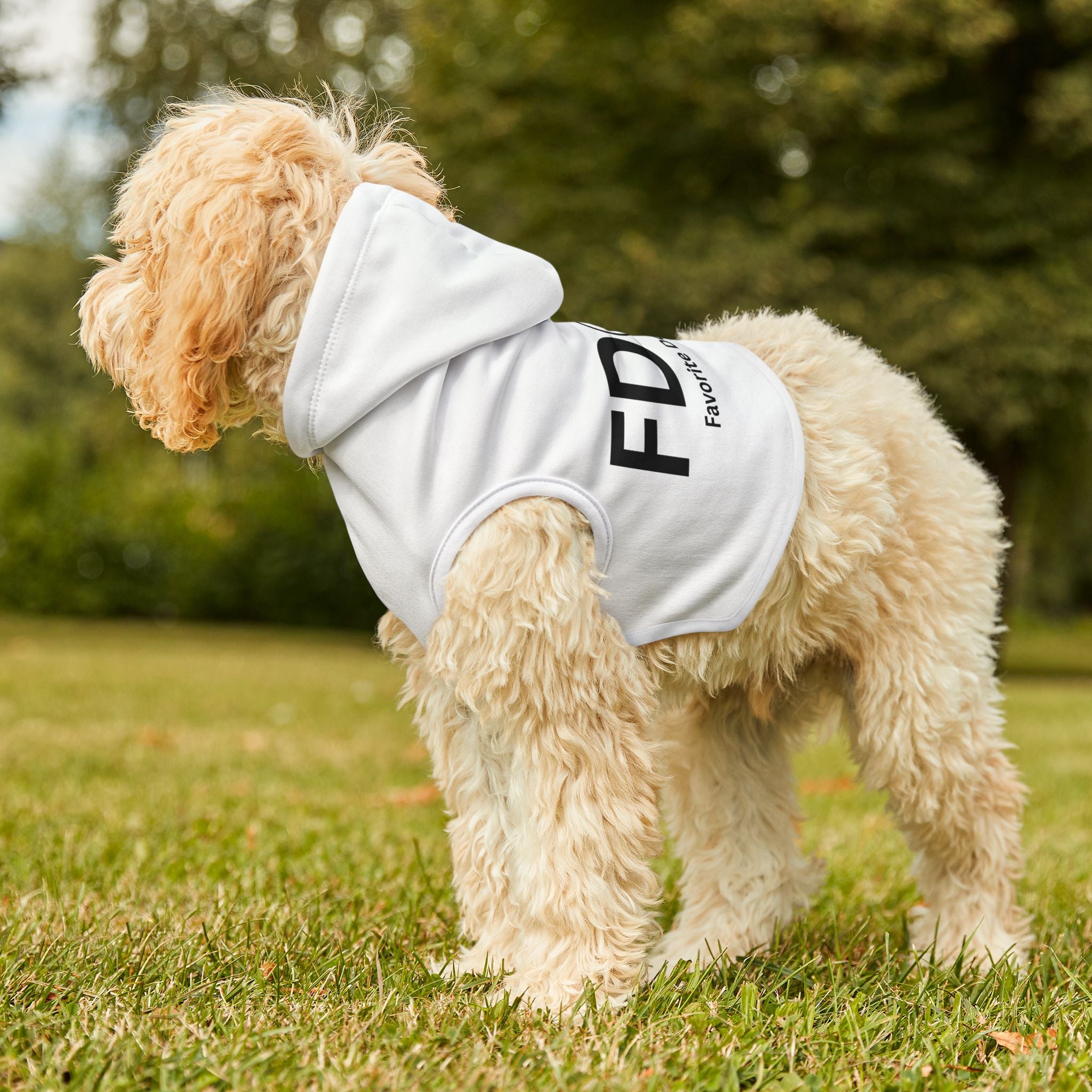 Favorite Dog On Earth (FDOE) Custom Pet Hoodie - Adorable and Stylish Hoodie for Your Furry Friend