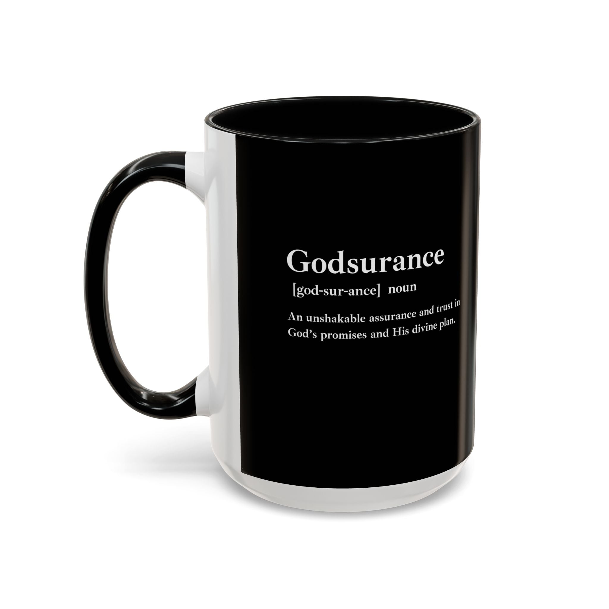 Godsurance Accent Coffee Mug (11oz, 15oz)