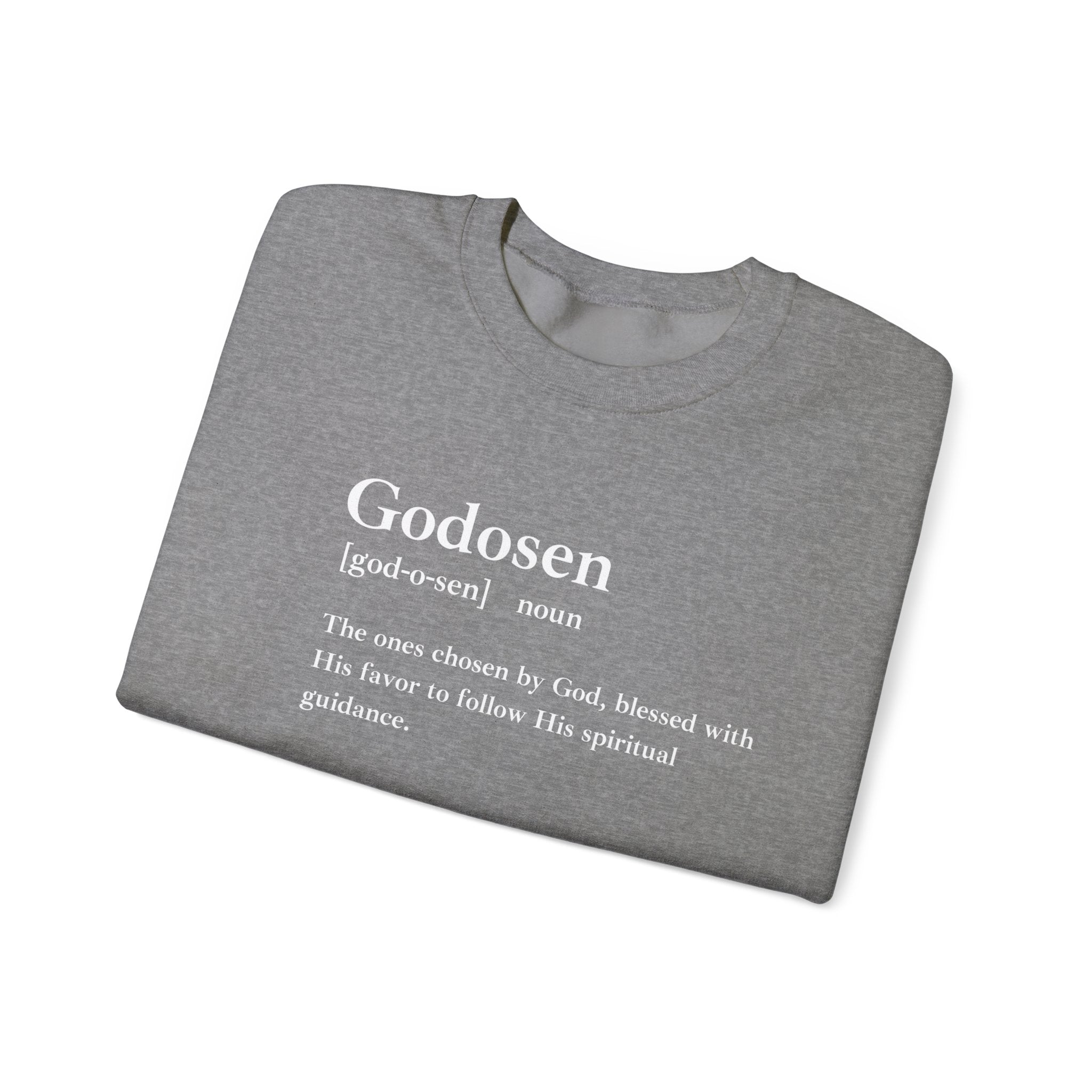 Godosen Unisex Heavy Blend Crewneck Sweatshirt - Cozy and Durable Style