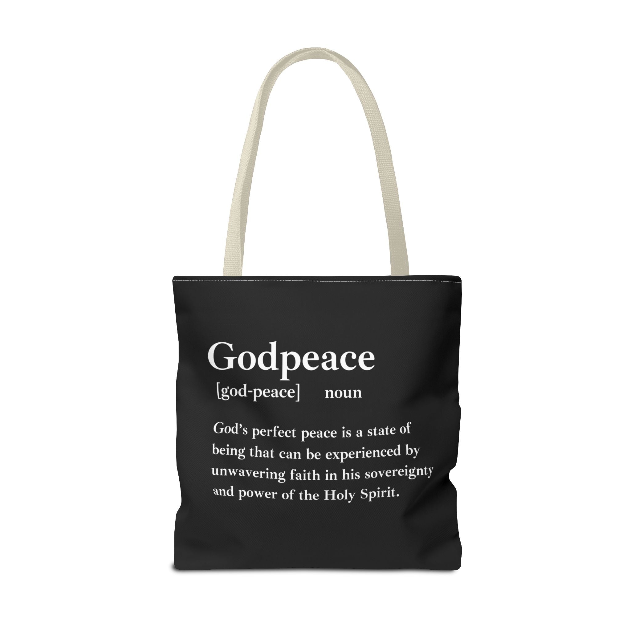 Godpeace Tote Bag - Custom Printed Stylish and Functional Tote