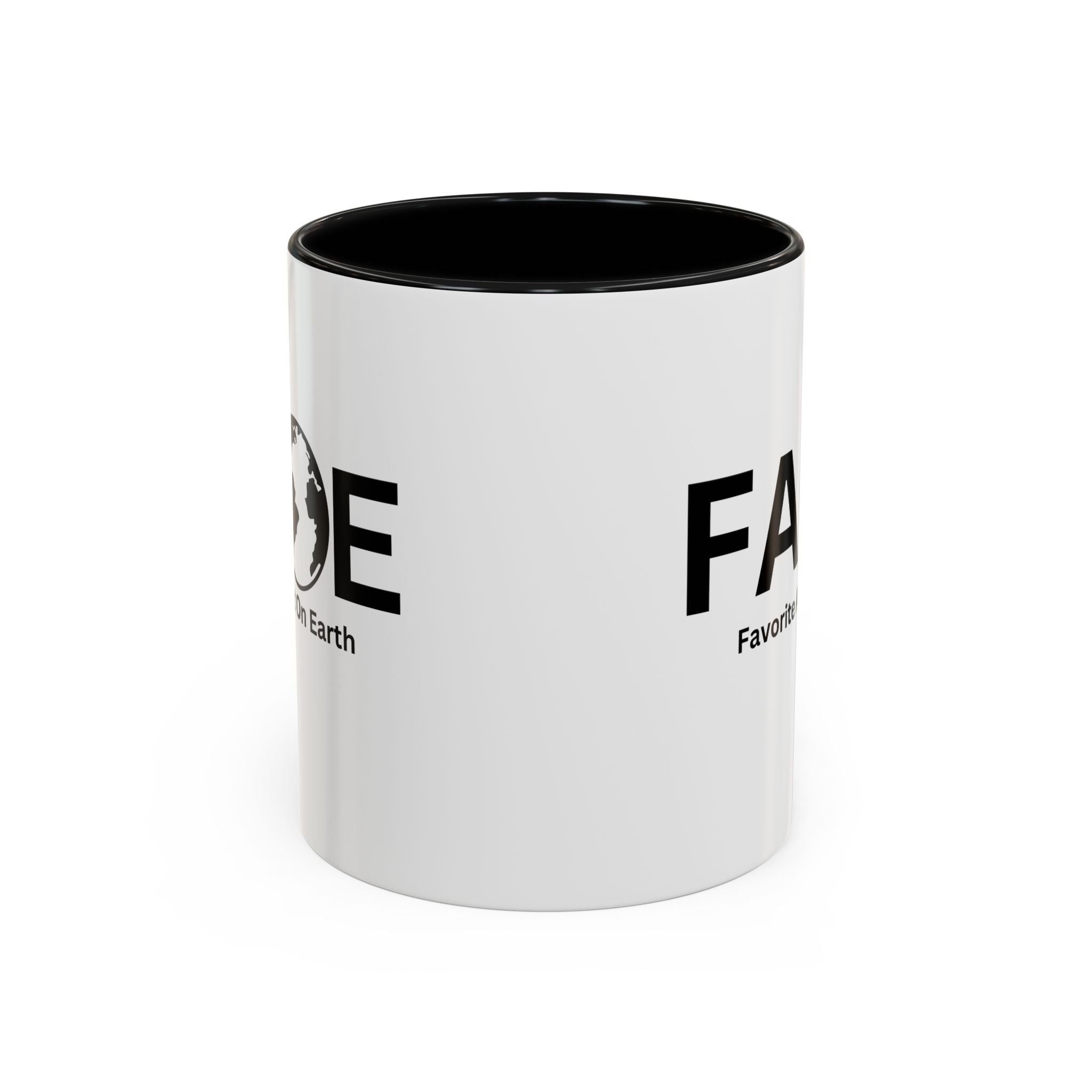 Favorite Aunt On Earth (FAOE) Accent Coffee Mug (11oz, 15oz)