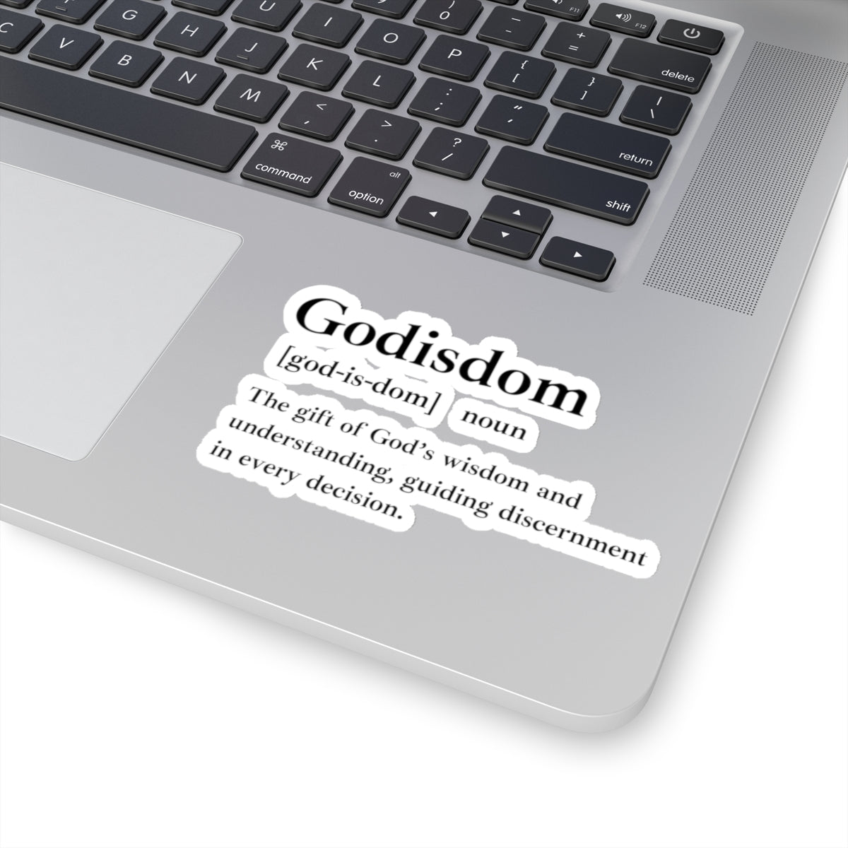 Godisdom Kiss-Cut Stickers - Custom Vinyl Stickers for Creative Decor