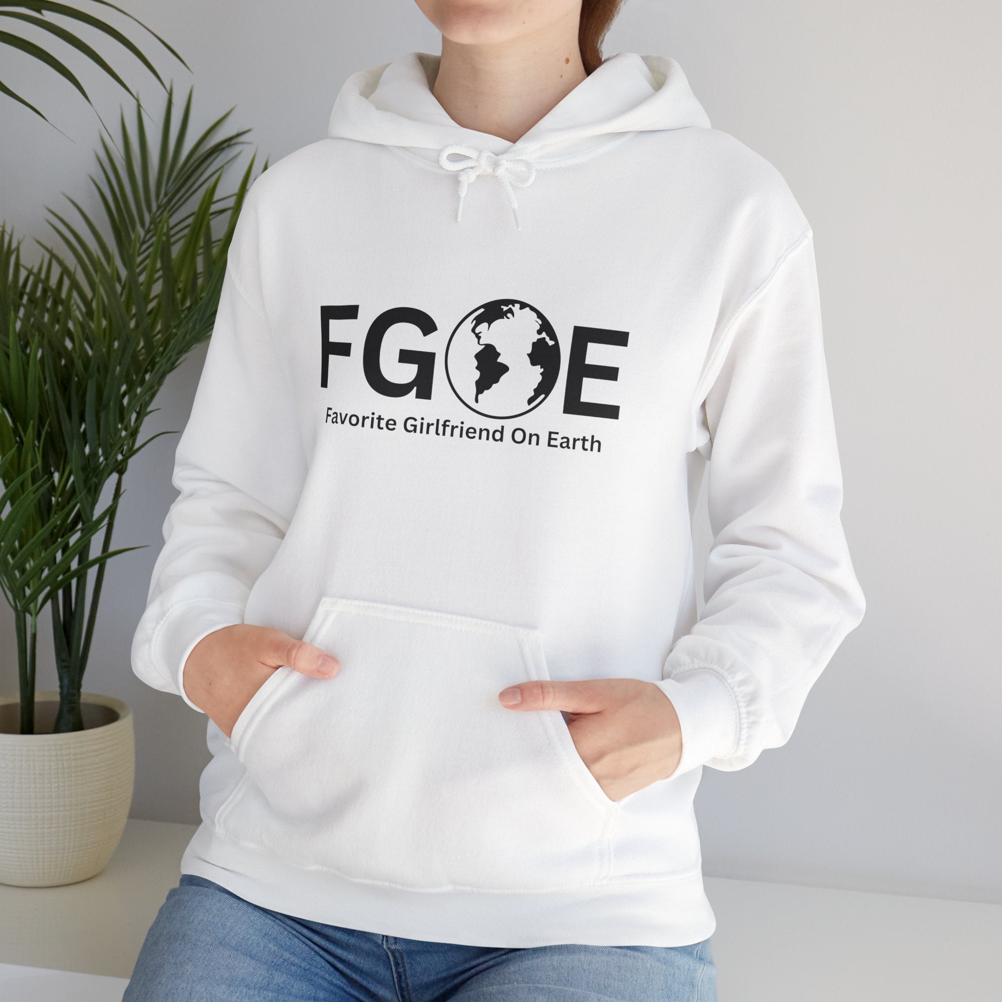 Favorite Girlfriend On Earth (FGOE) - Unisex Heavy Blend Hooded Sweatshirt