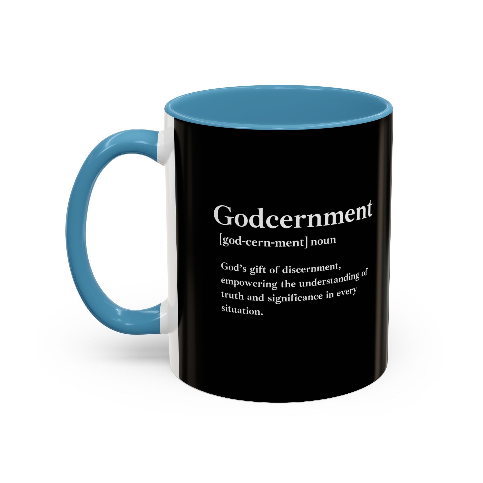Godcernment Accent Coffee Mug (11oz, 15oz)
