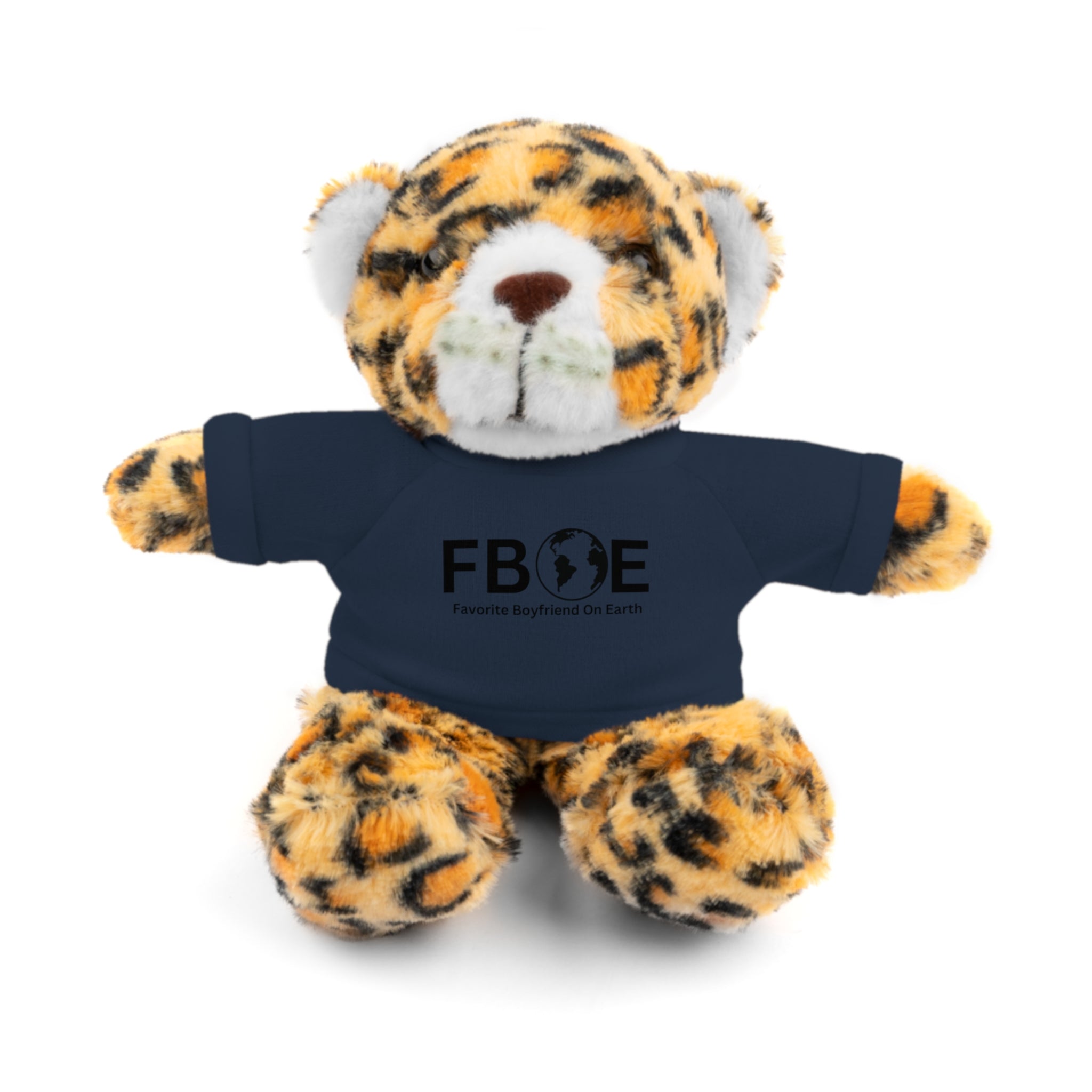 Stuffed Animal Gift – Favorite Boyfriend on Earth (FBOE)– Customizable T-Shirt & Animal