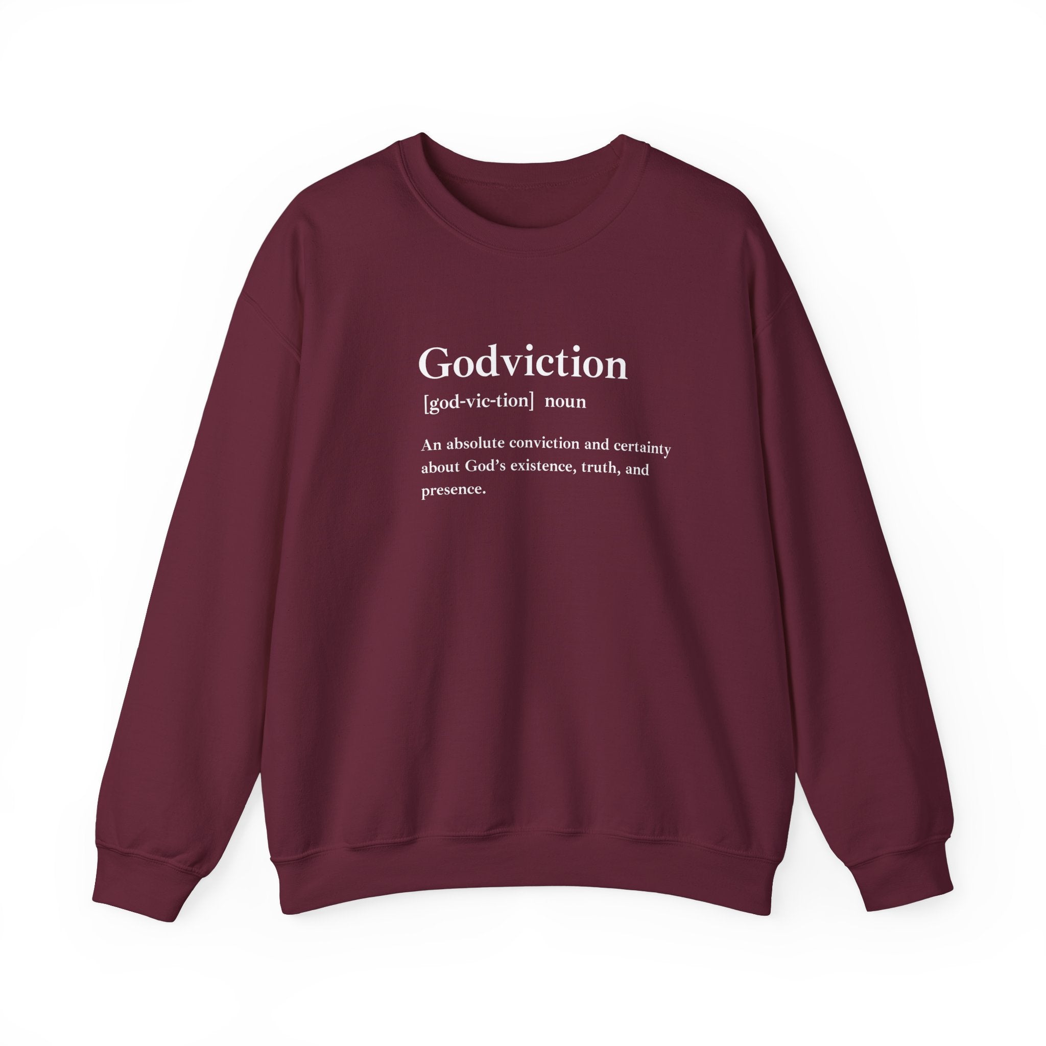 Godviction Unisex Heavy Blend™ Crewneck Sweatshirt