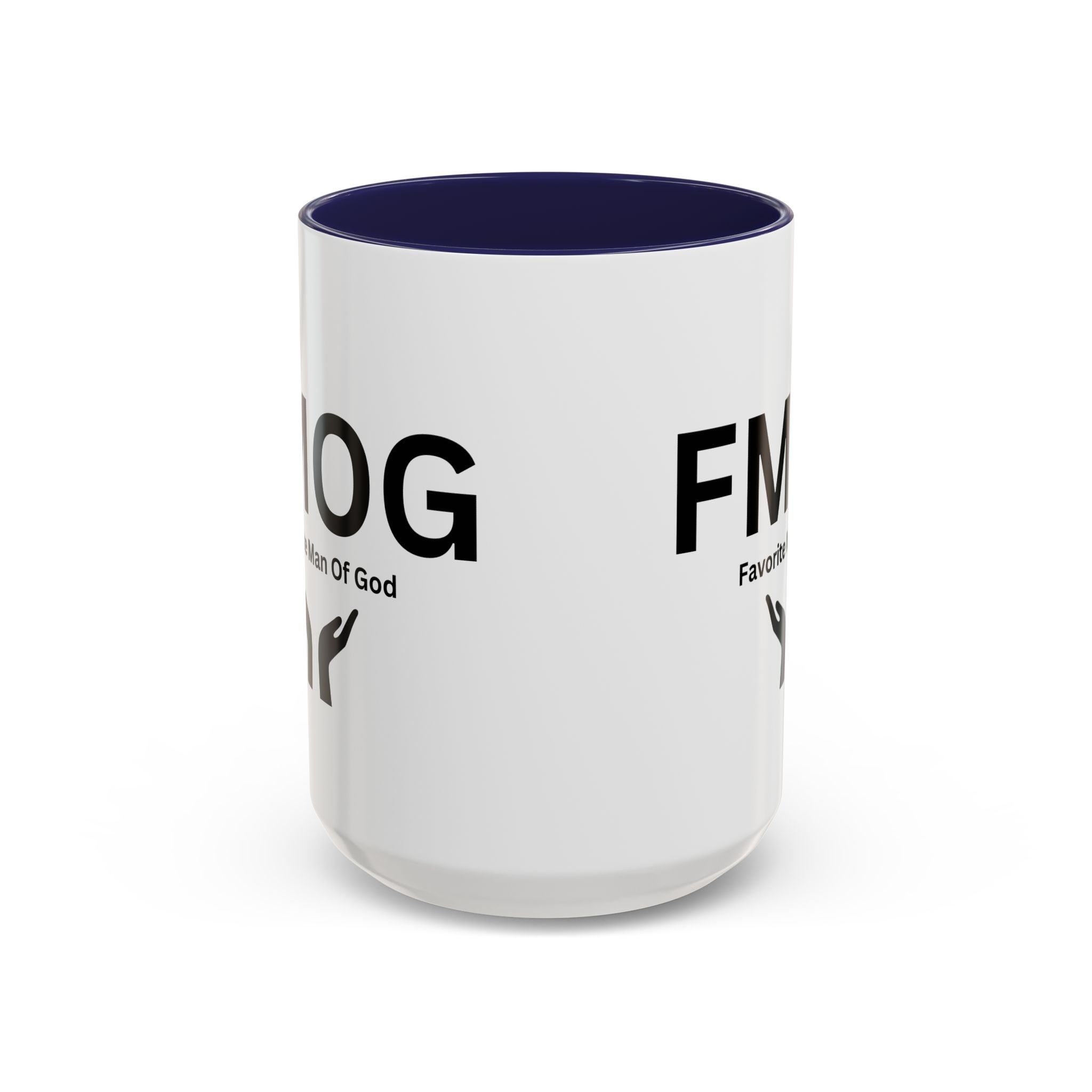 Favorite Man of God (FMOG) Accent Coffee Mug (11oz, 15oz)