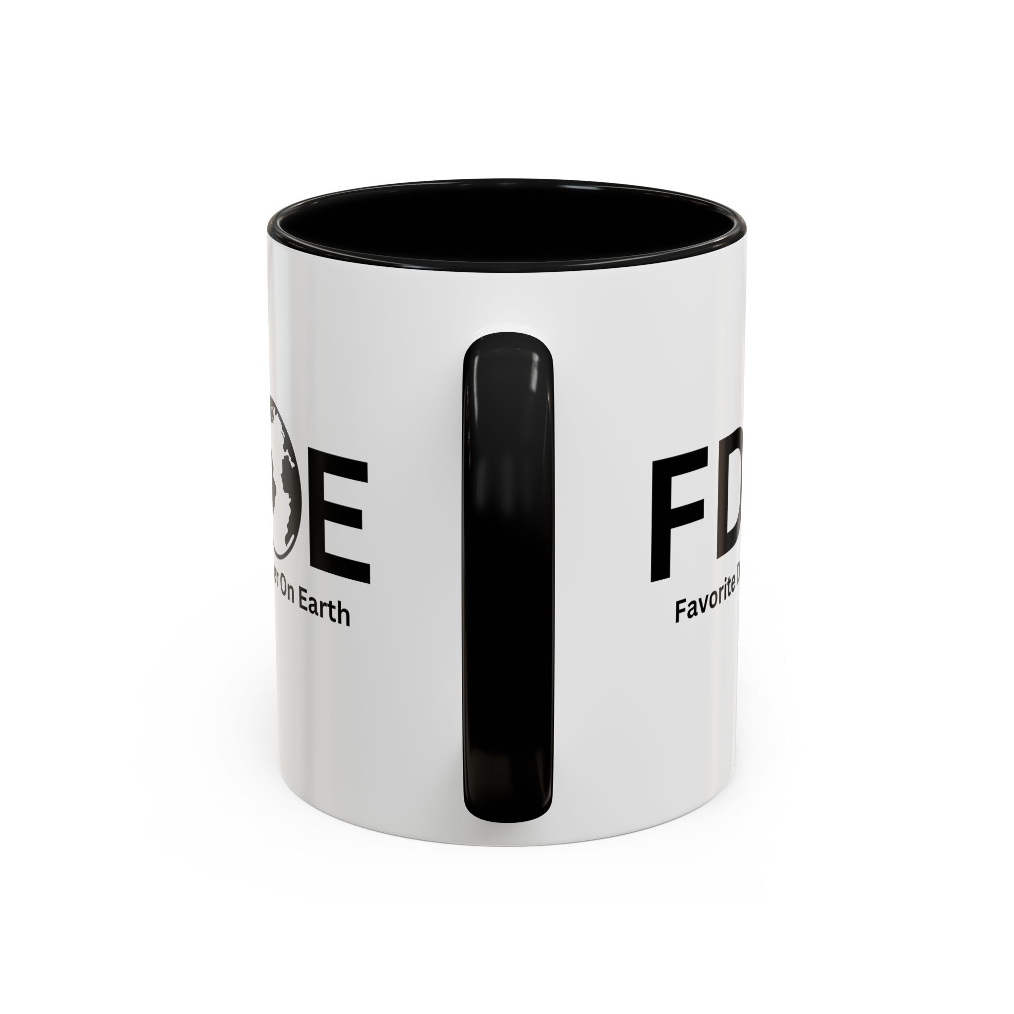 Favorite Daughter On Earth (FDOE) Accent Coffee Mug (11oz, 15oz)