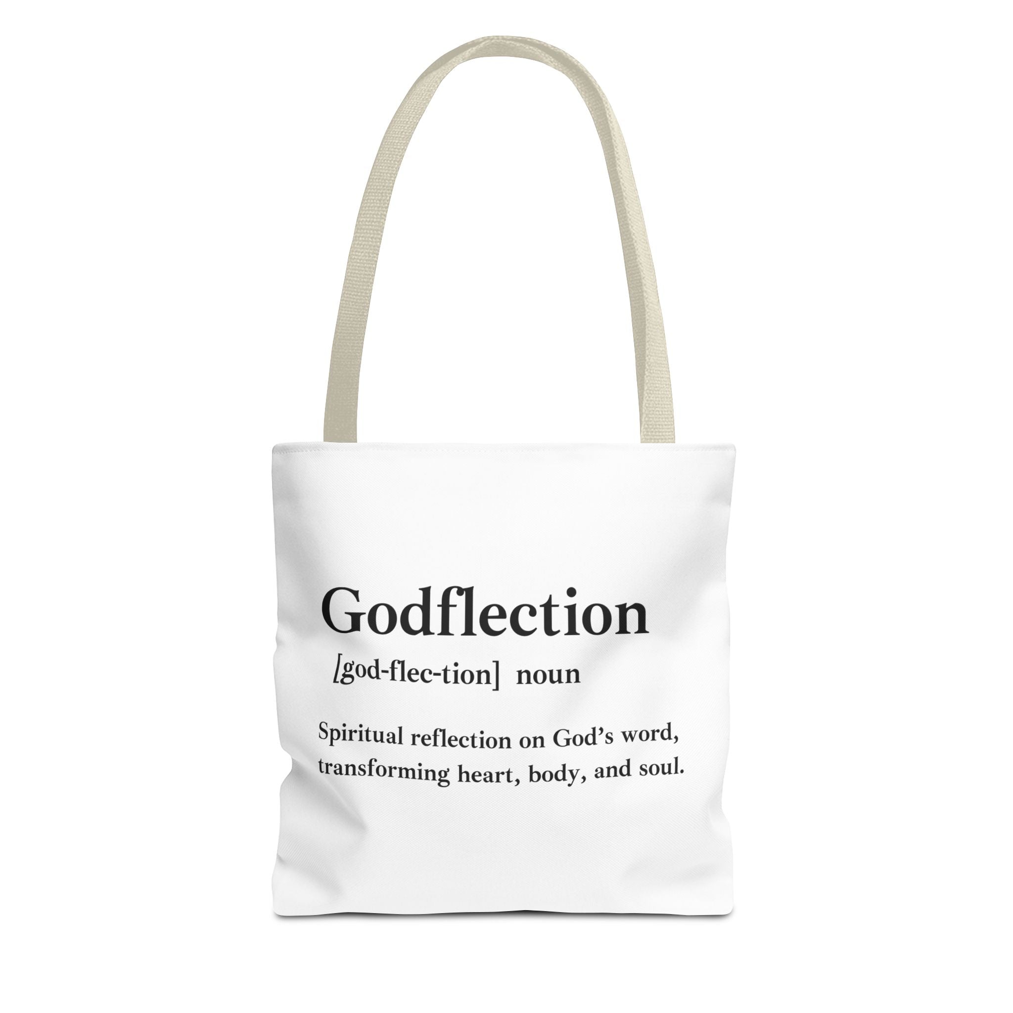 Godflection Tote Bag - Custom Printed Stylish and Functional Tote