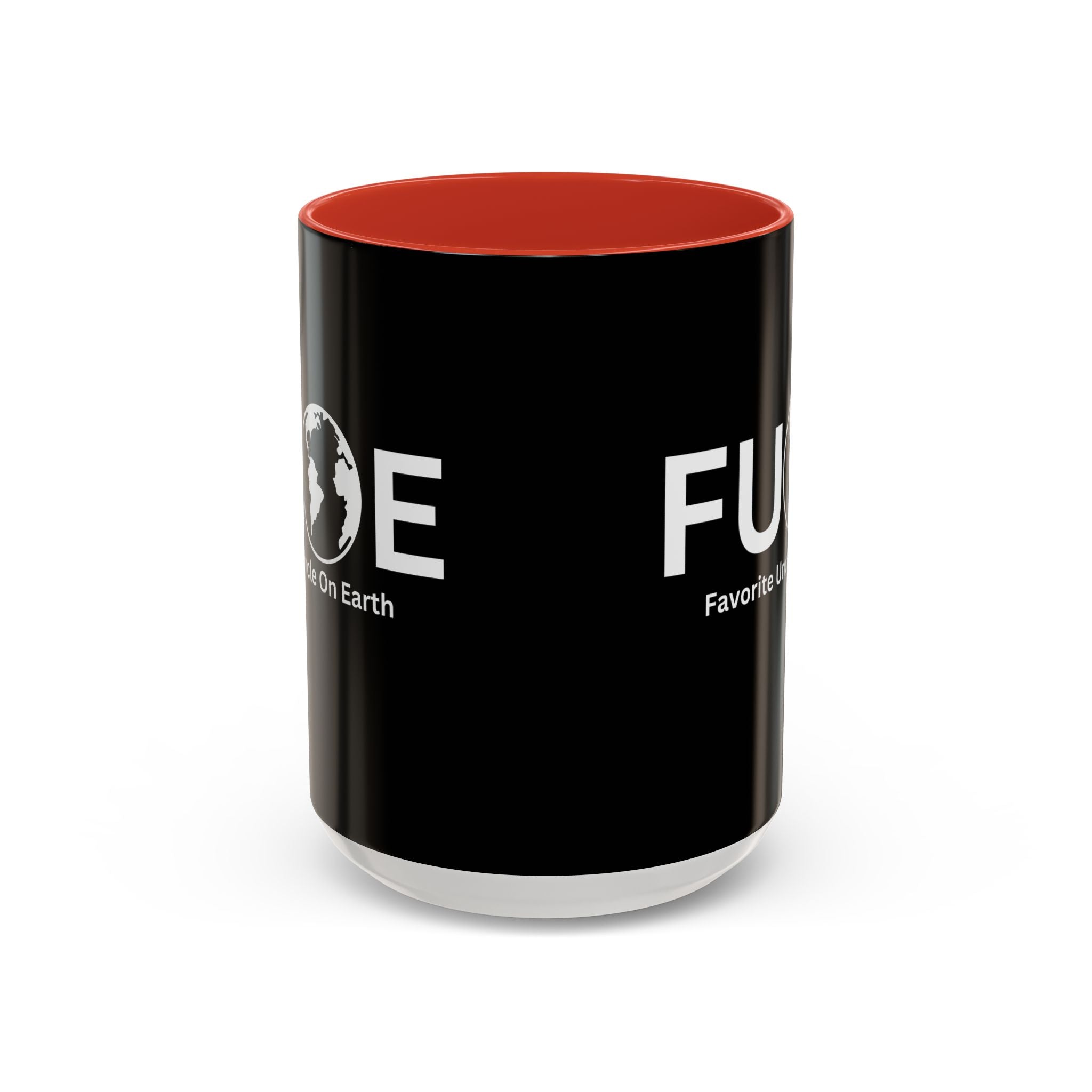 Favorite Uncle On Earth (FUOE) Accent Coffee Mug (11oz, 15oz)