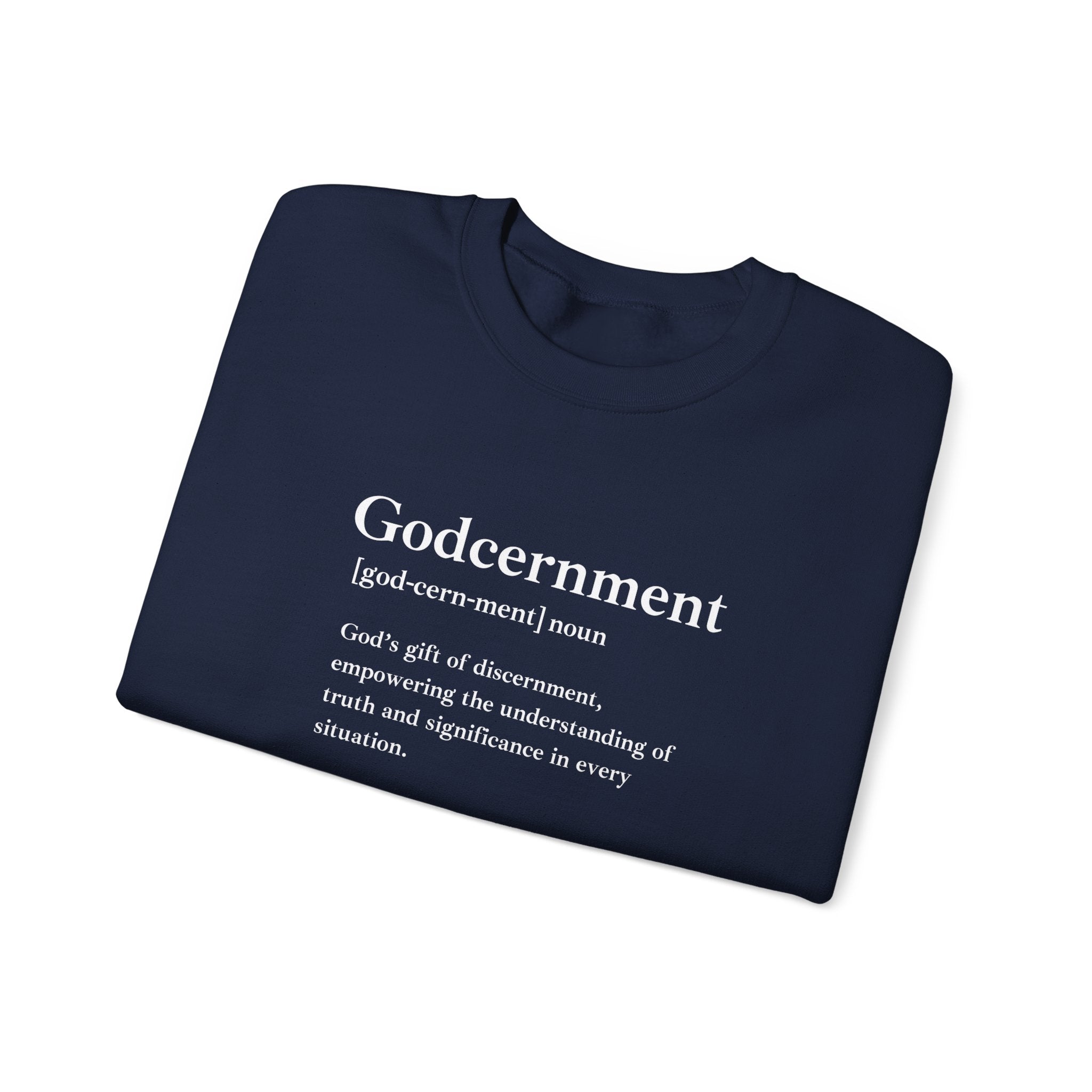 Godcernment Unisex Heavy Blend™ Crewneck Sweatshirt