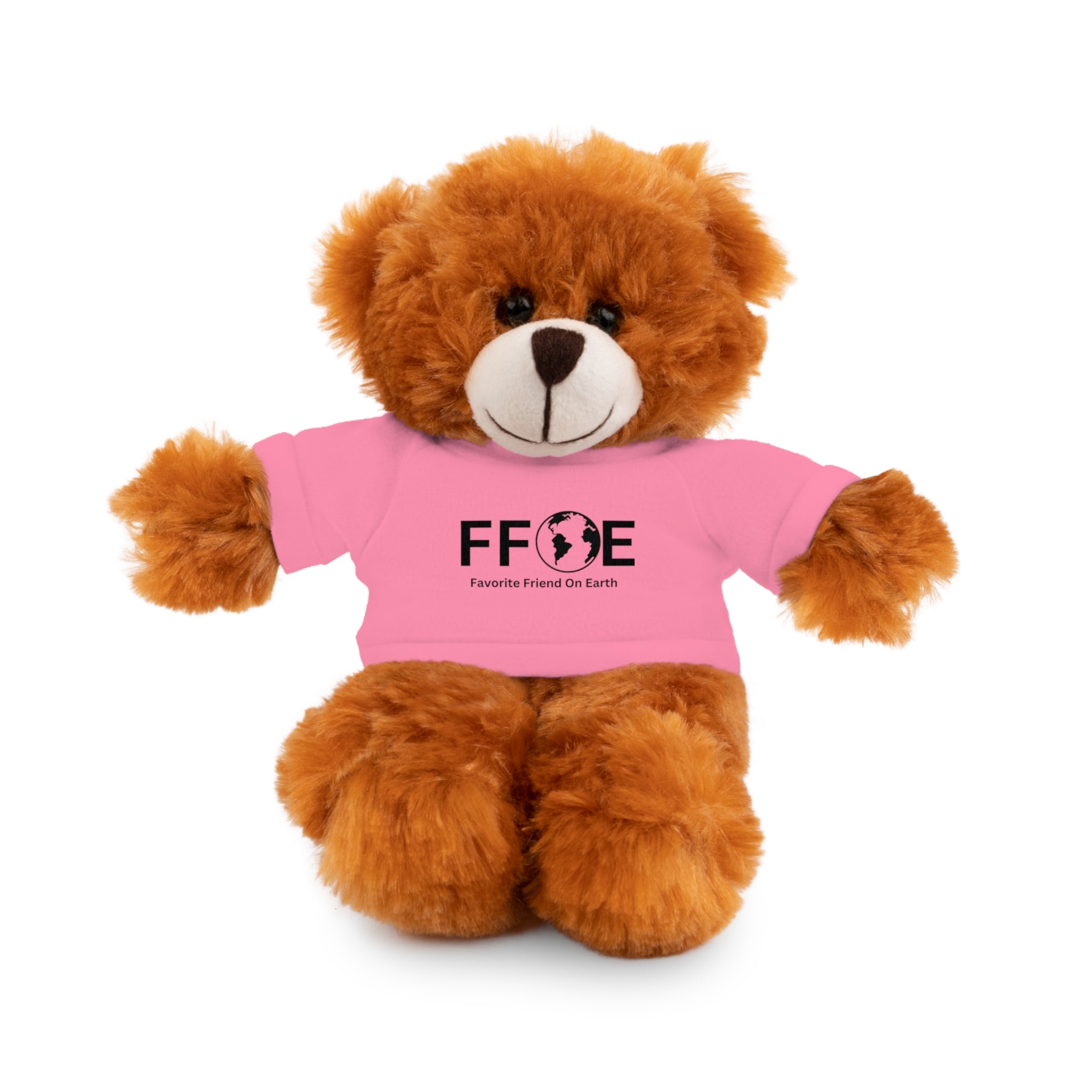 Stuffed Animal Gift – Favorite Friend on Earth (FFOE)– Customizable T-Shirt & Animal