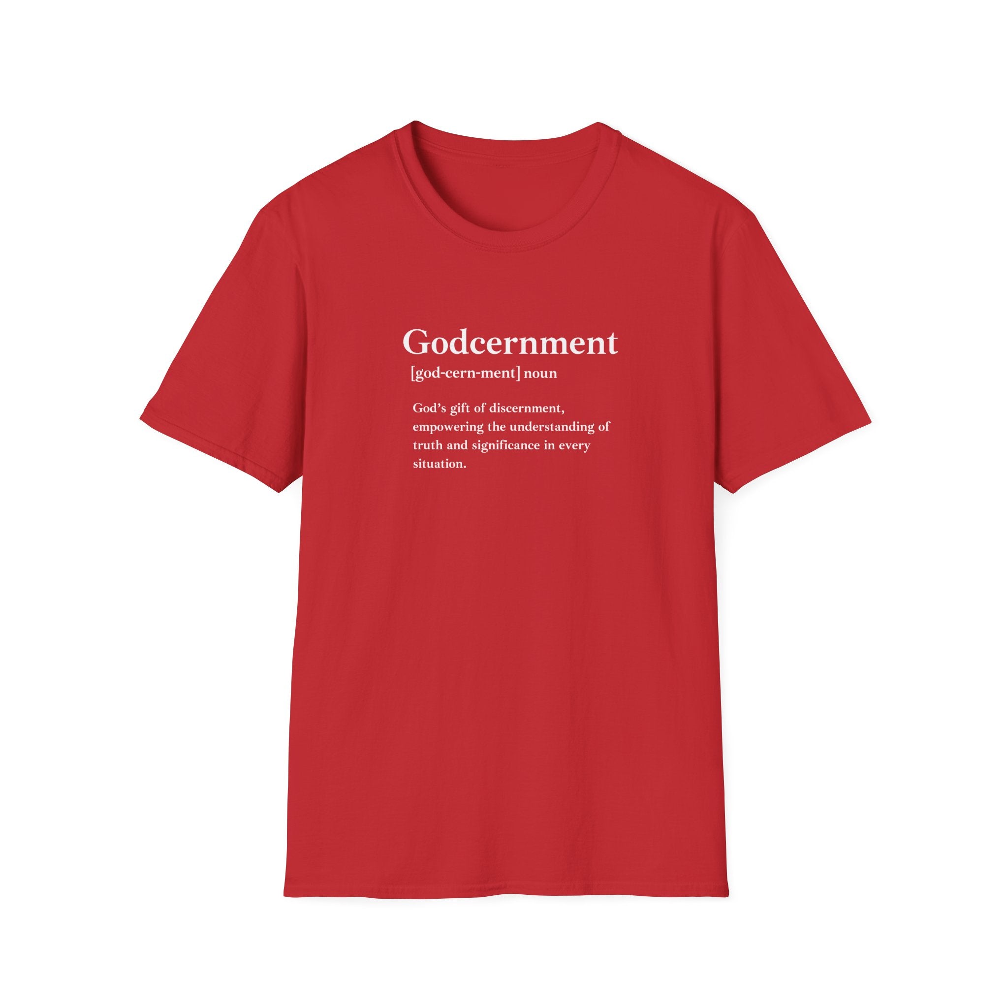 Godcernment Unisex Soft-Style T-Shirt