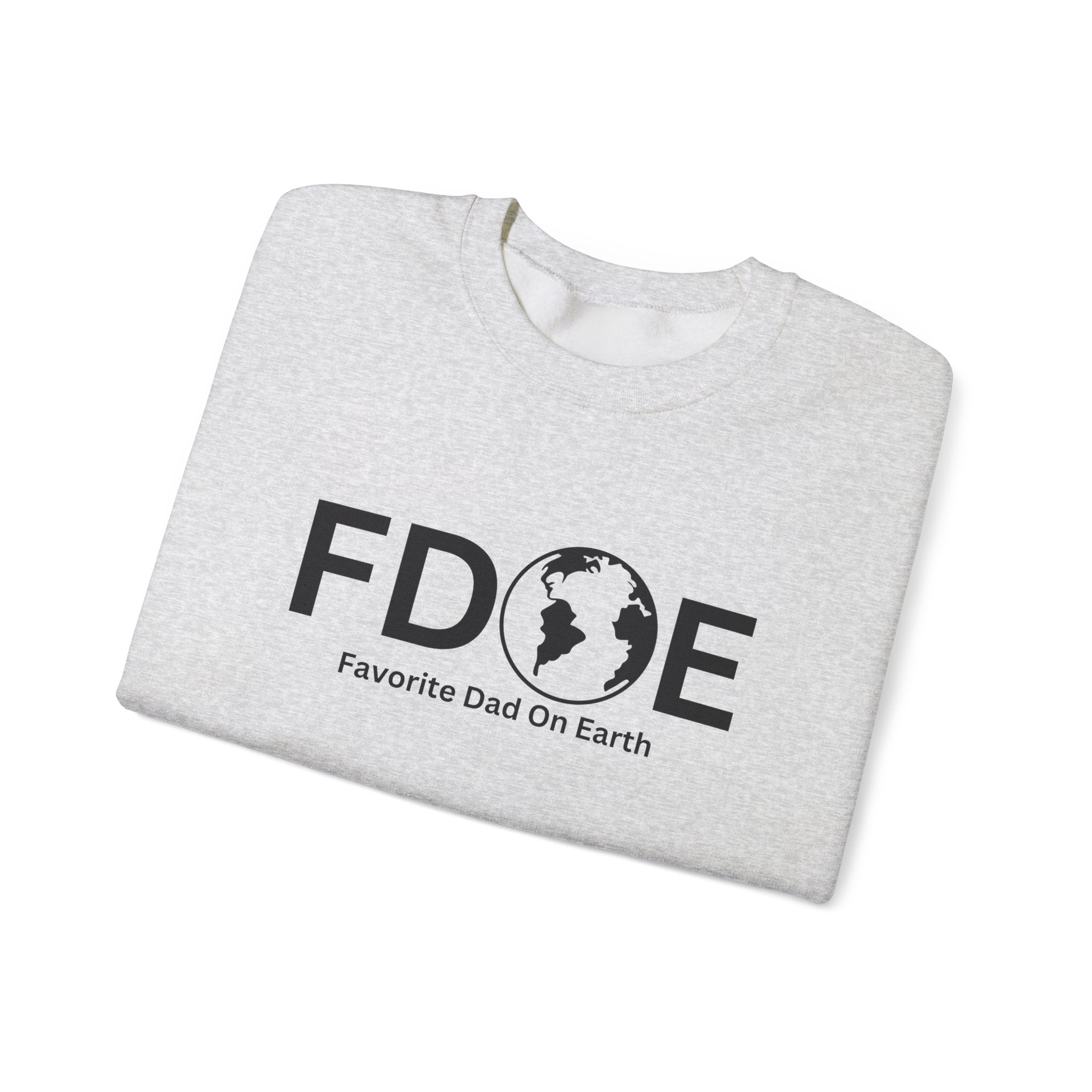 Favorite Dad On Earth (FDOE) Unisex Heavy Blend™ Crewneck Sweatshirt