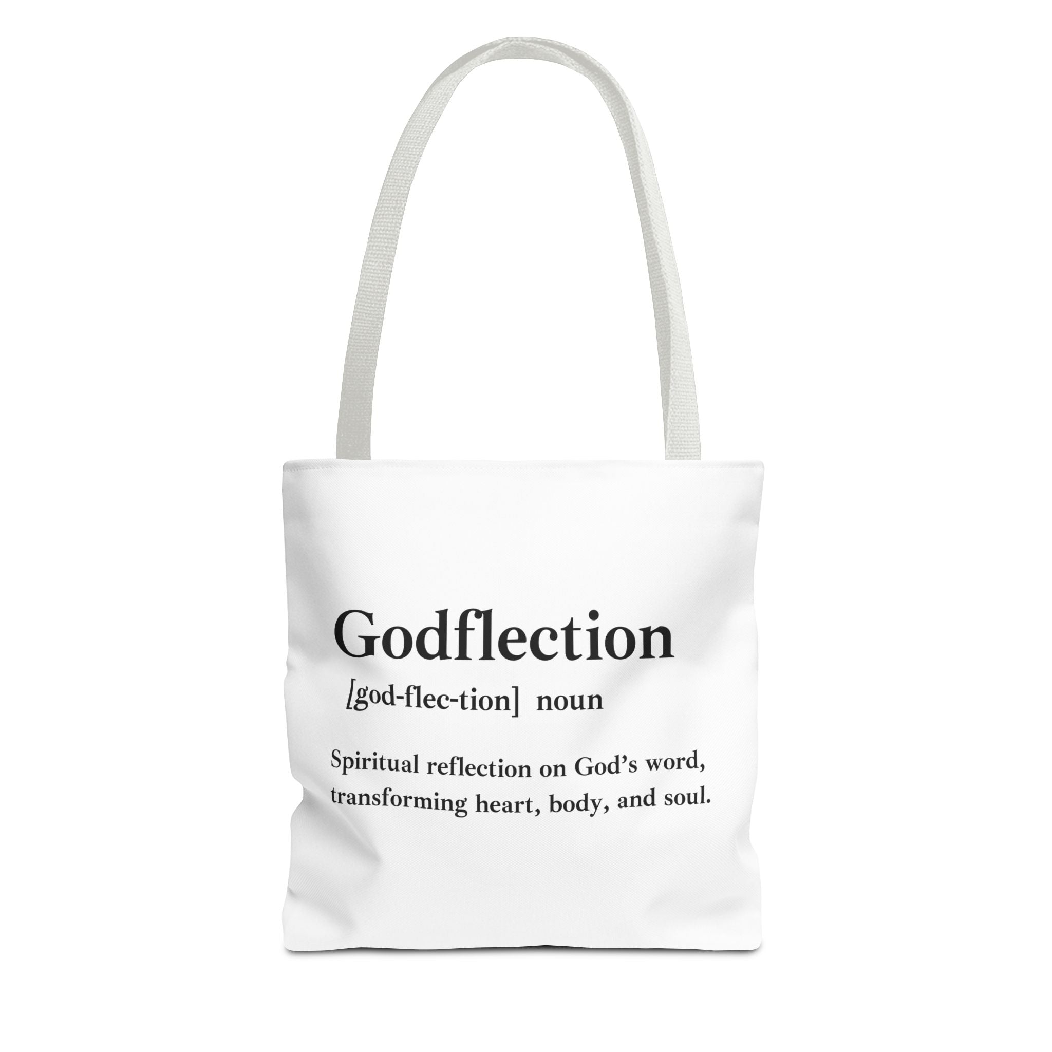 Godflection Tote Bag - Custom Printed Stylish and Functional Tote