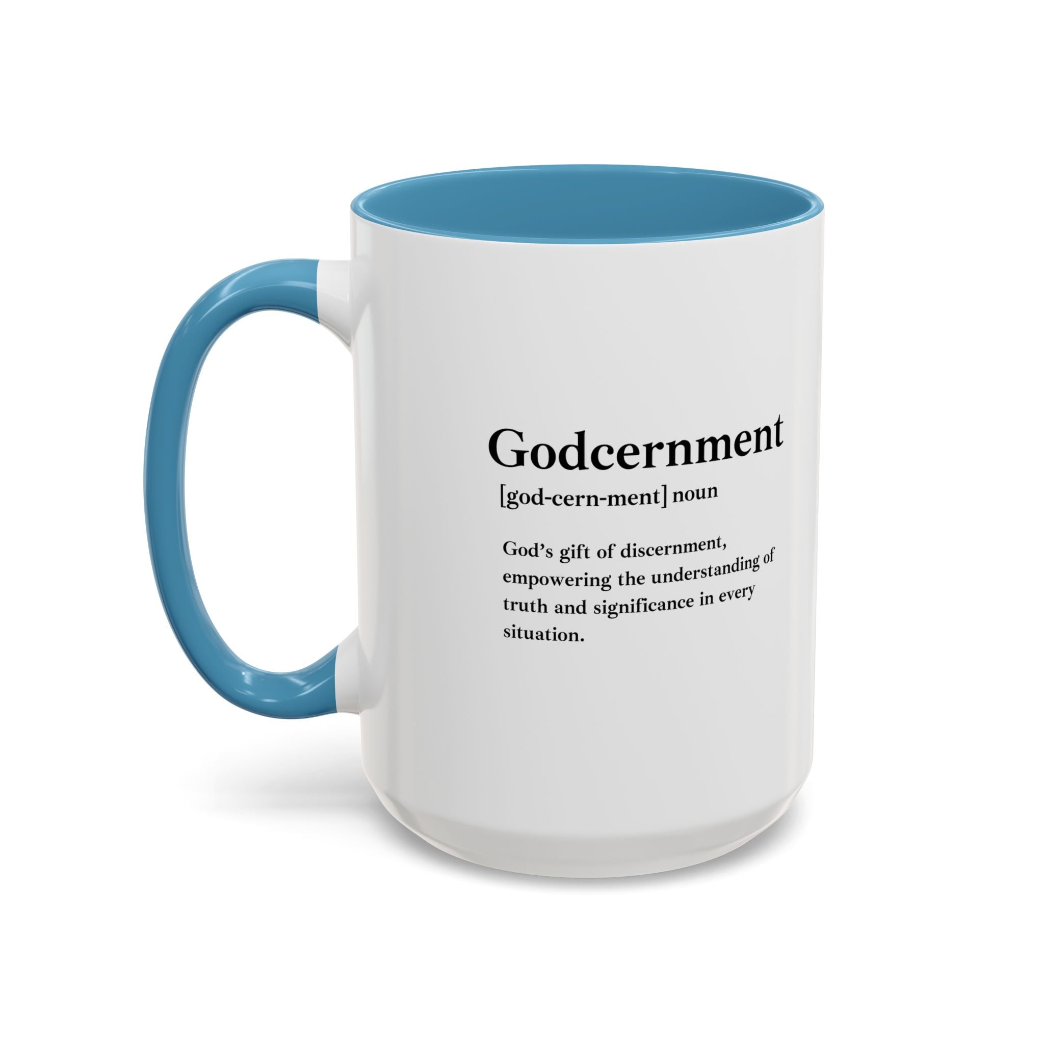 Godcernment Accent Coffee Mug (11oz, 15oz)