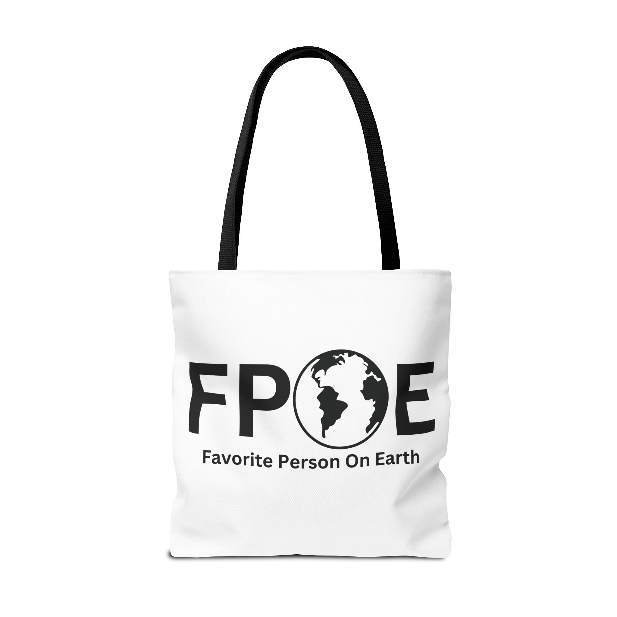 Favorite Person On Earth (FPOE) Tote Bag - Custom Printed Stylish and Functional Tote