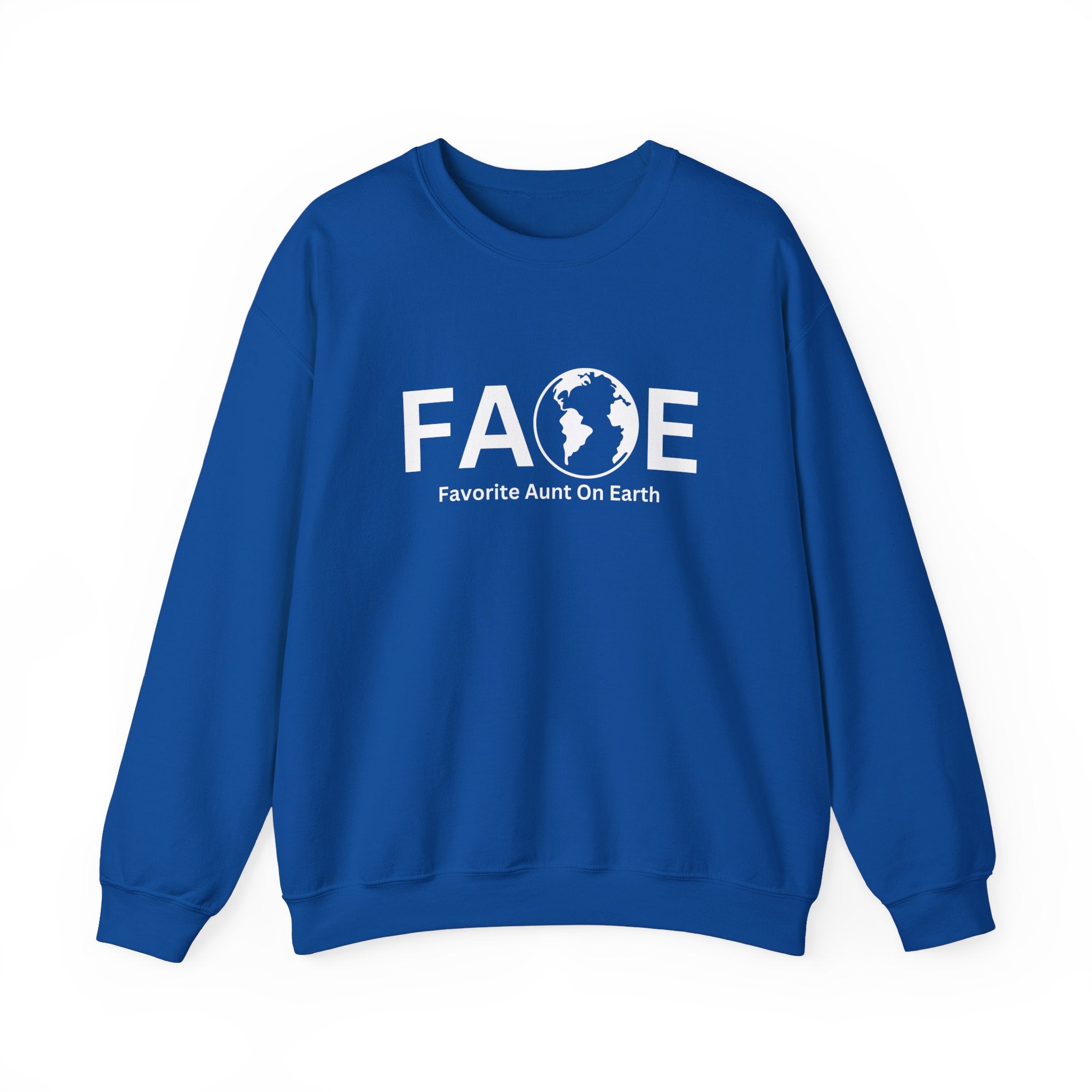 Favorite Aunt On Earth (FAOE) - Unisex Heavy Blend Crewneck Sweatshirt