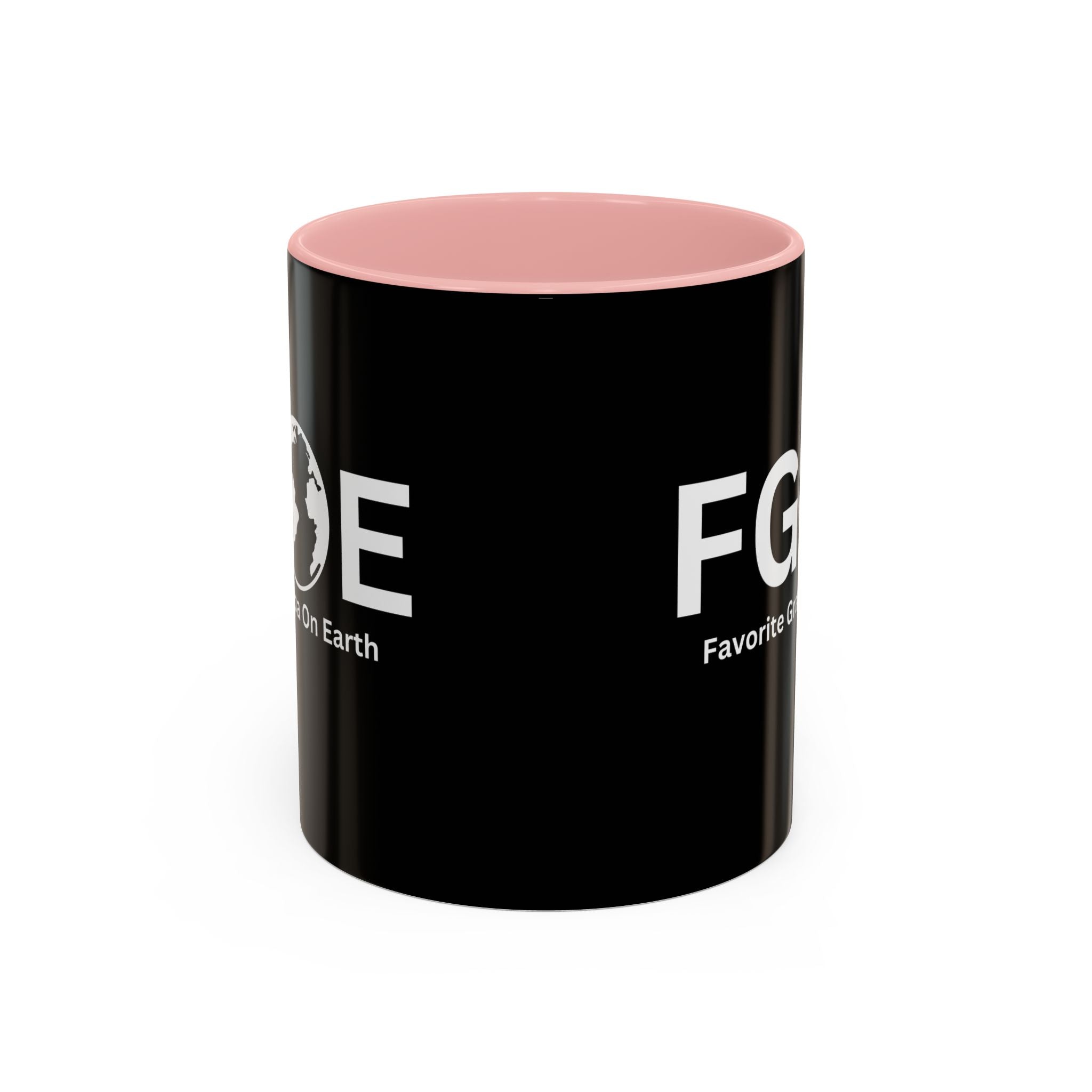 Favorite Grandpa On Earth (FGOE) Accent Coffee Mug (11oz, 15oz)