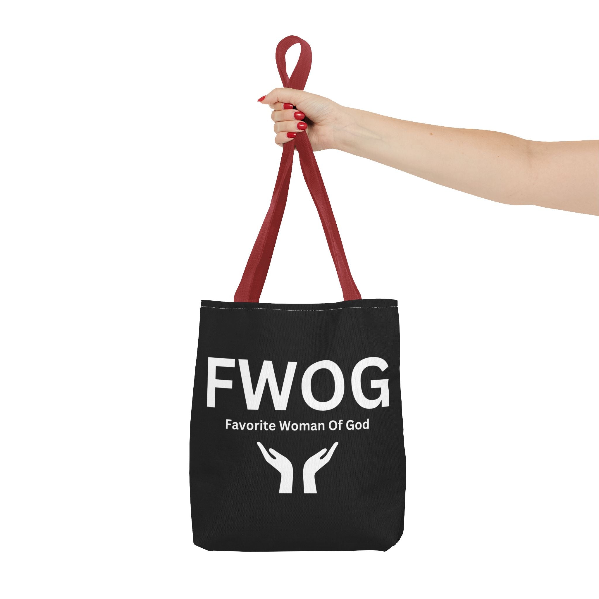 Favorite Woman of God (FWOG) Tote Bag - Custom Printed Stylish and Functional Tote