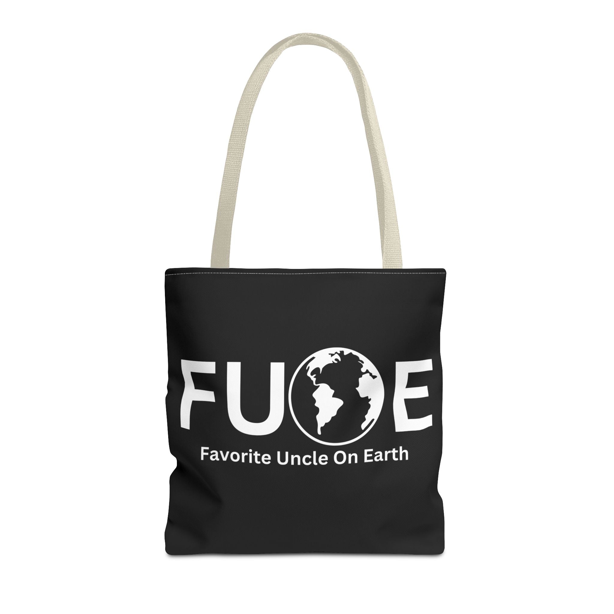 Favorite Uncle On Earth (FUOE) Tote Bag - Custom Printed Stylish and Functional Tote