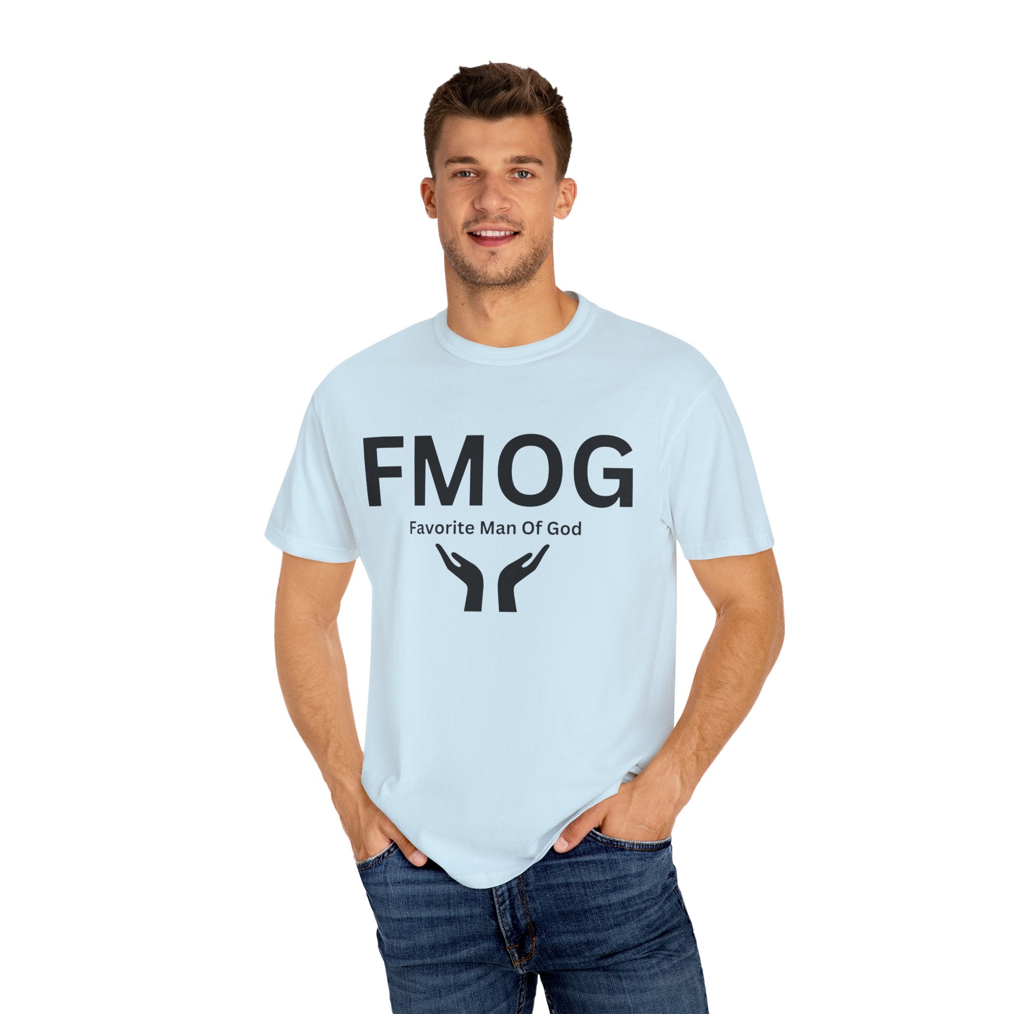 Favorite Man of God (FMOG) T-Shirt – Comfort Colors 1717 Garment-Dyed Tee