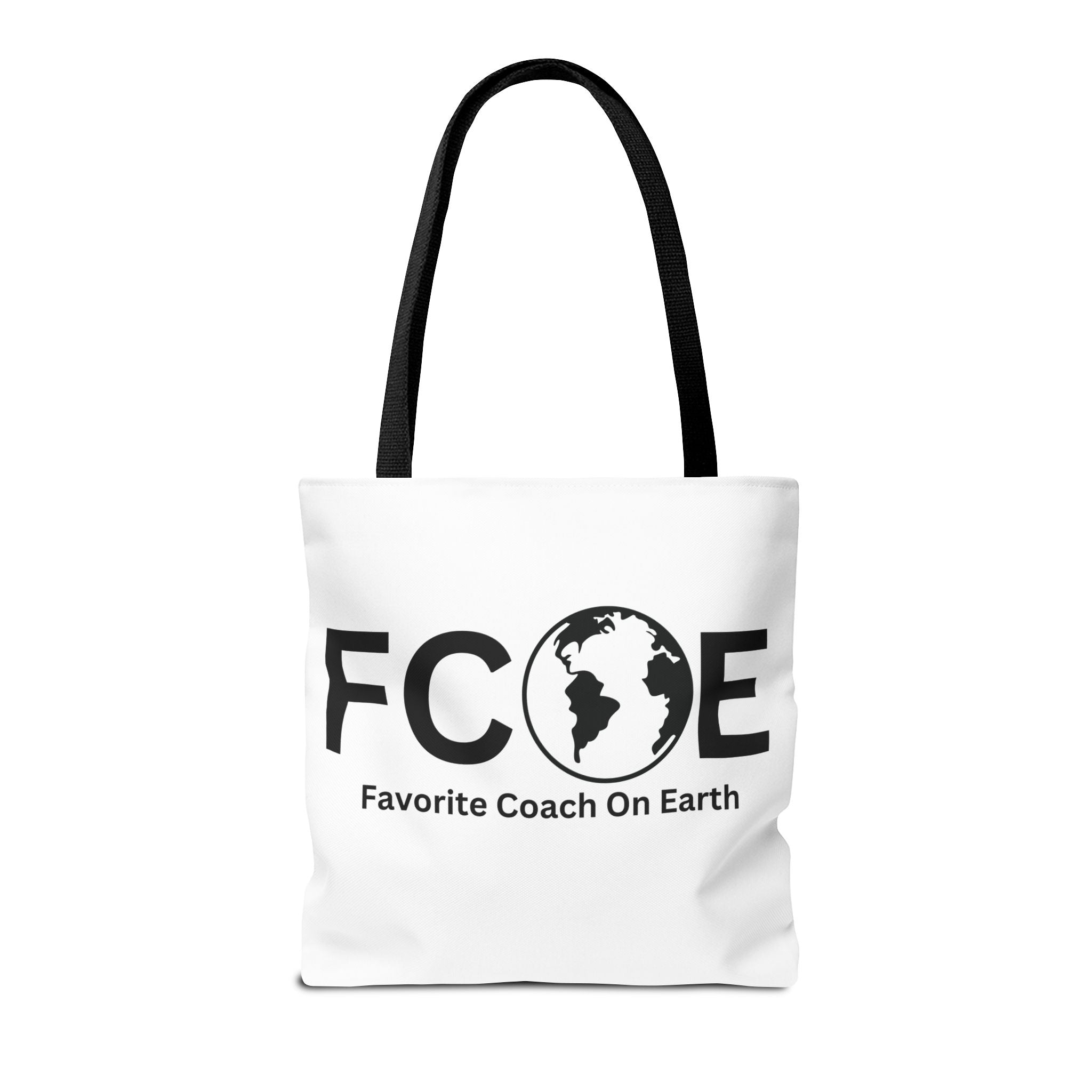 Favorite Coach On Earth (FCOE) Tote Bag - Custom Printed Stylish and Functional Tote