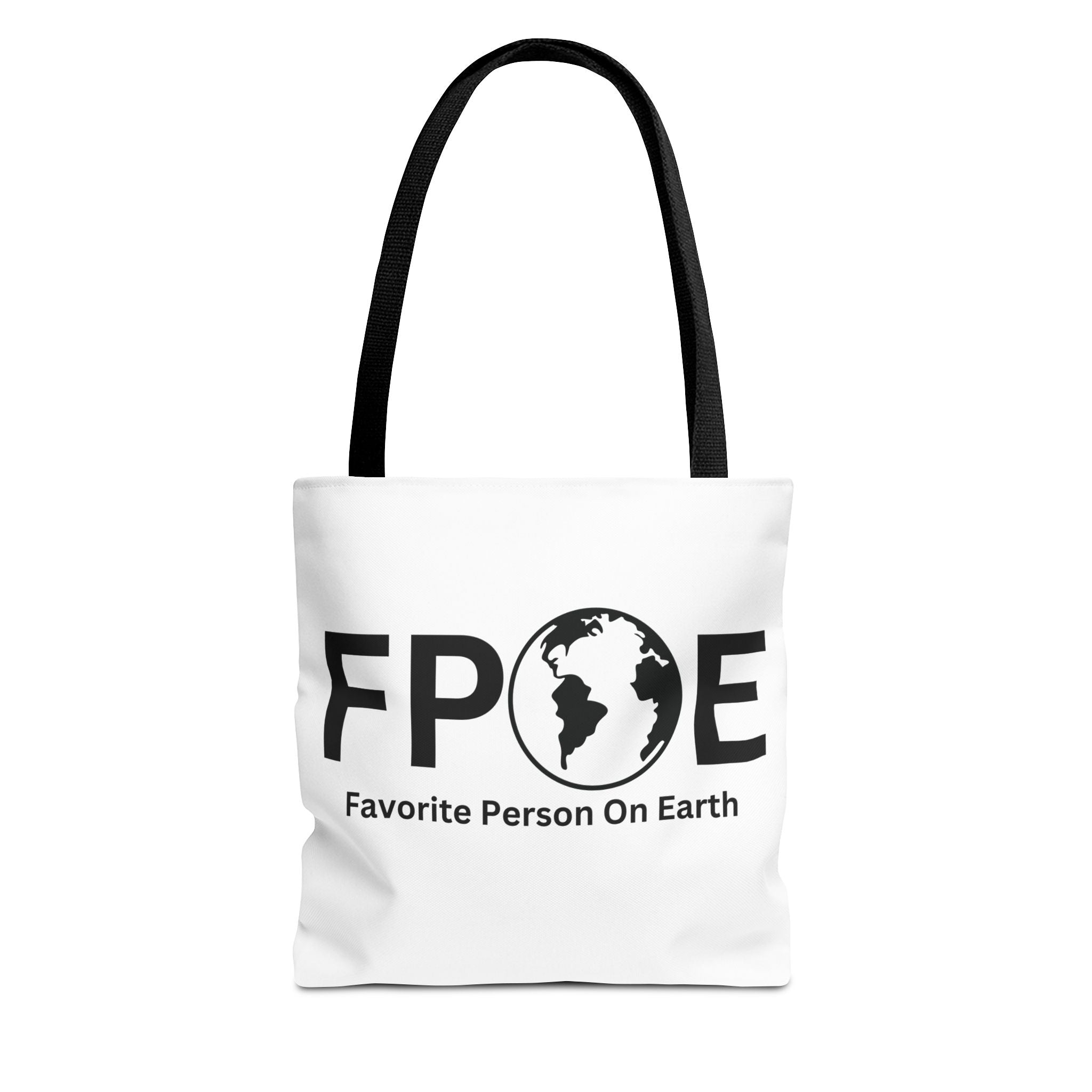 Favorite Person On Earth (FPOE) Tote Bag - Custom Printed Stylish and Functional Tote