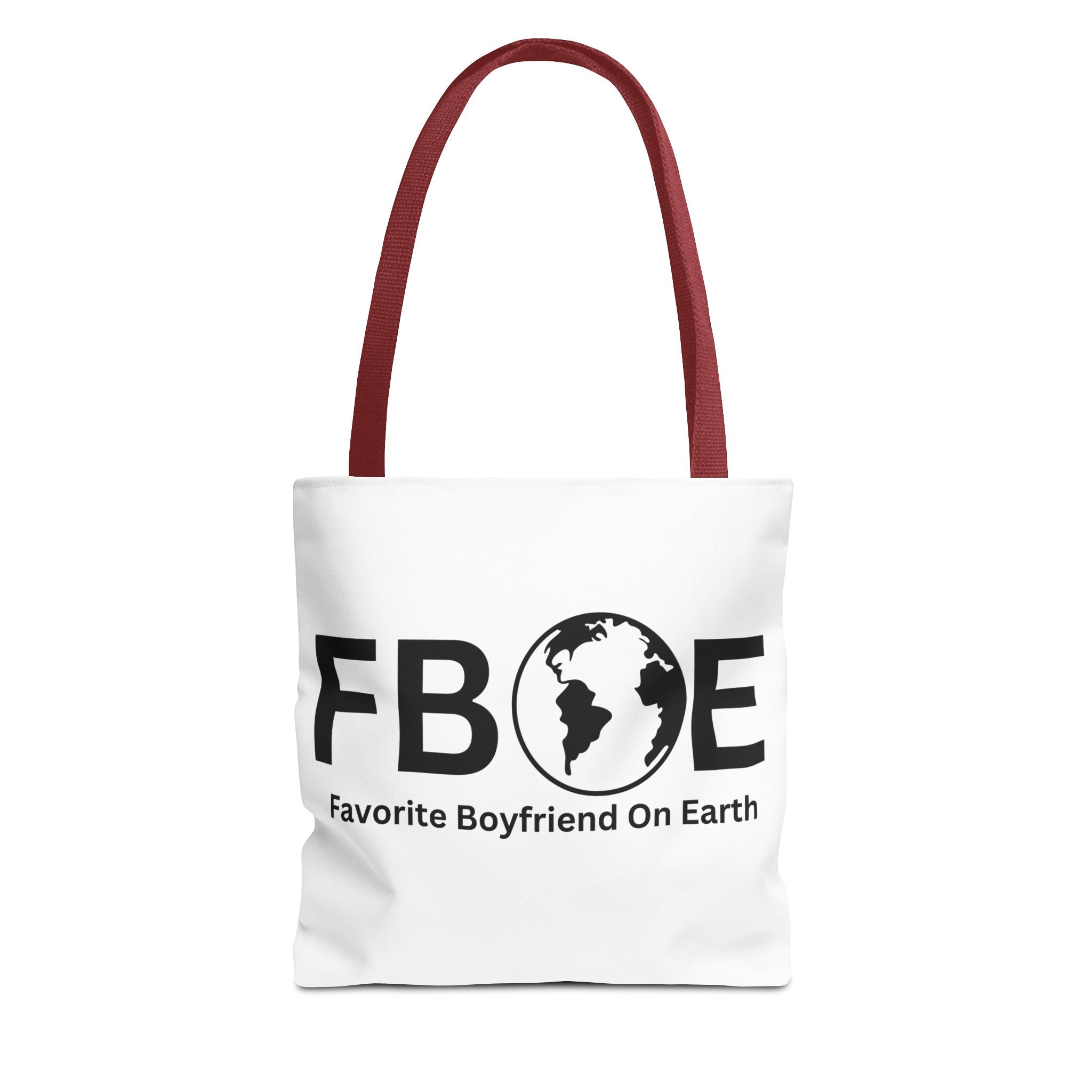 Favorite Boyfriend On Earth (FBOE) Tote Bag - Custom Printed Stylish and Functional Tote
