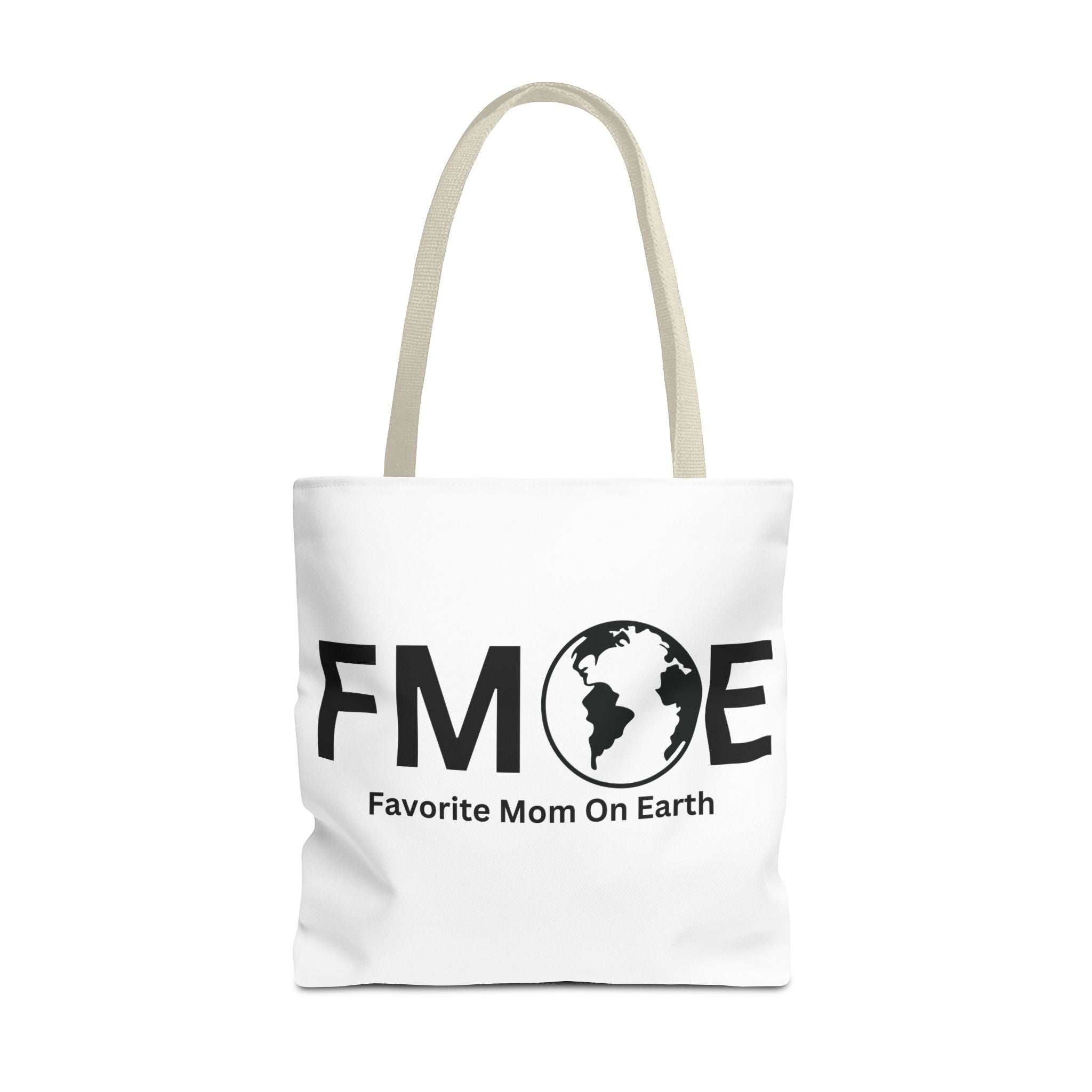 Favorite Mom On Earth (FMOE) Tote Bag- Custom Printed Stylish and Functional Tote
