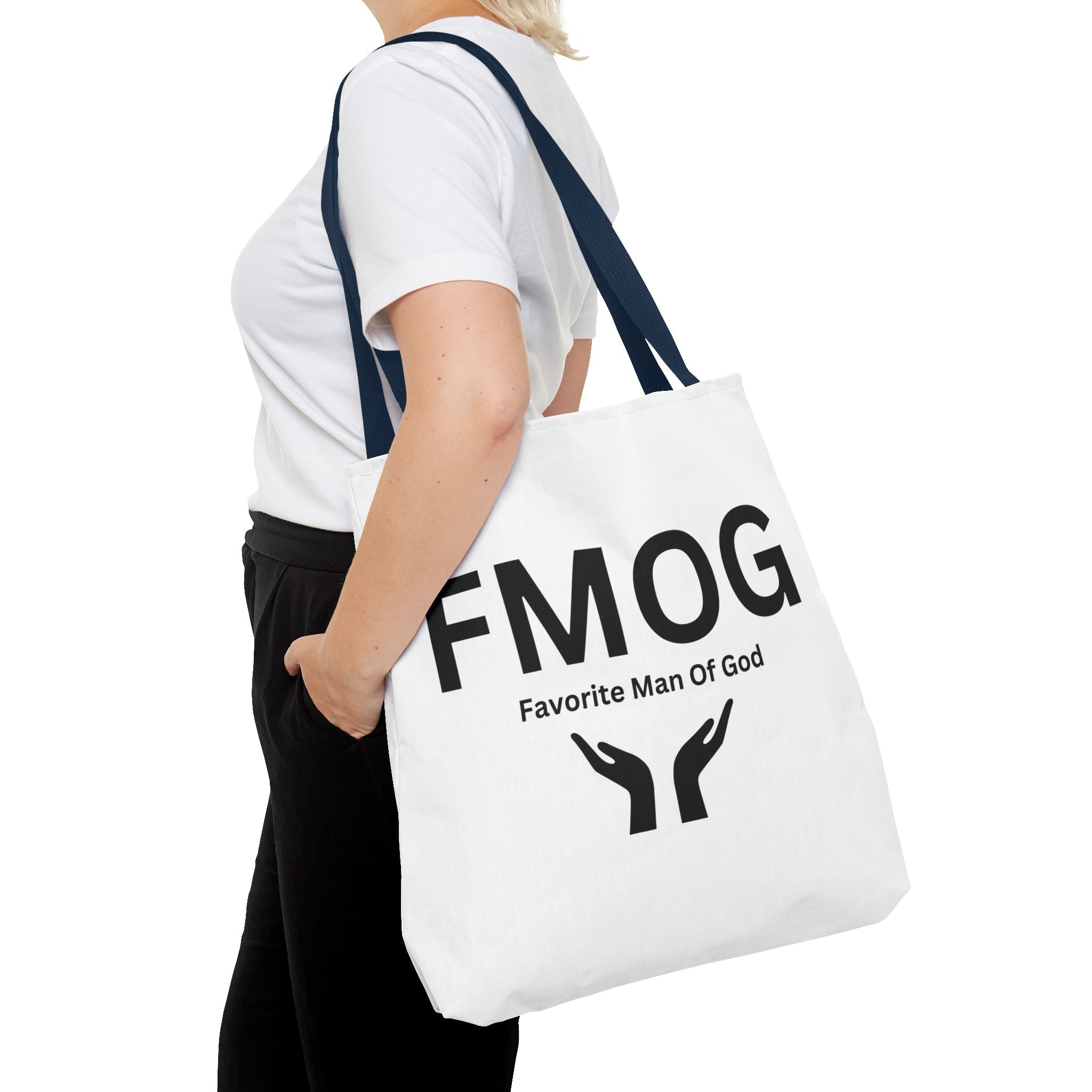 Favorite Man of God Tote Bag (FMOG) Tote Bag - Custom Printed Stylish and Functional Tote